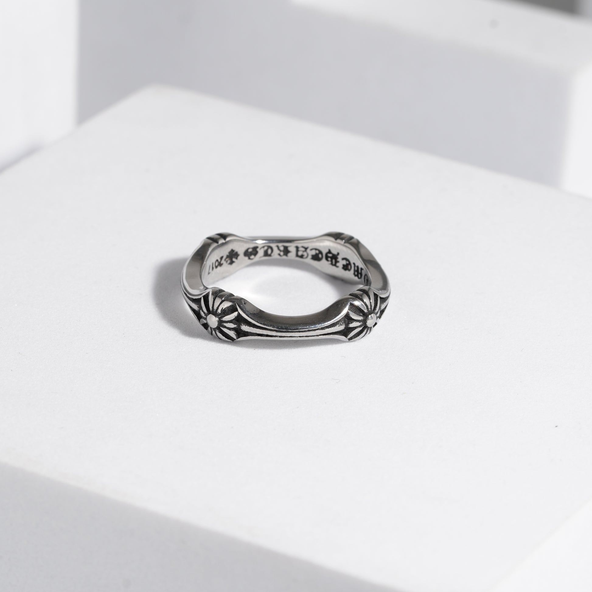 210 Oxidised Ring For Men