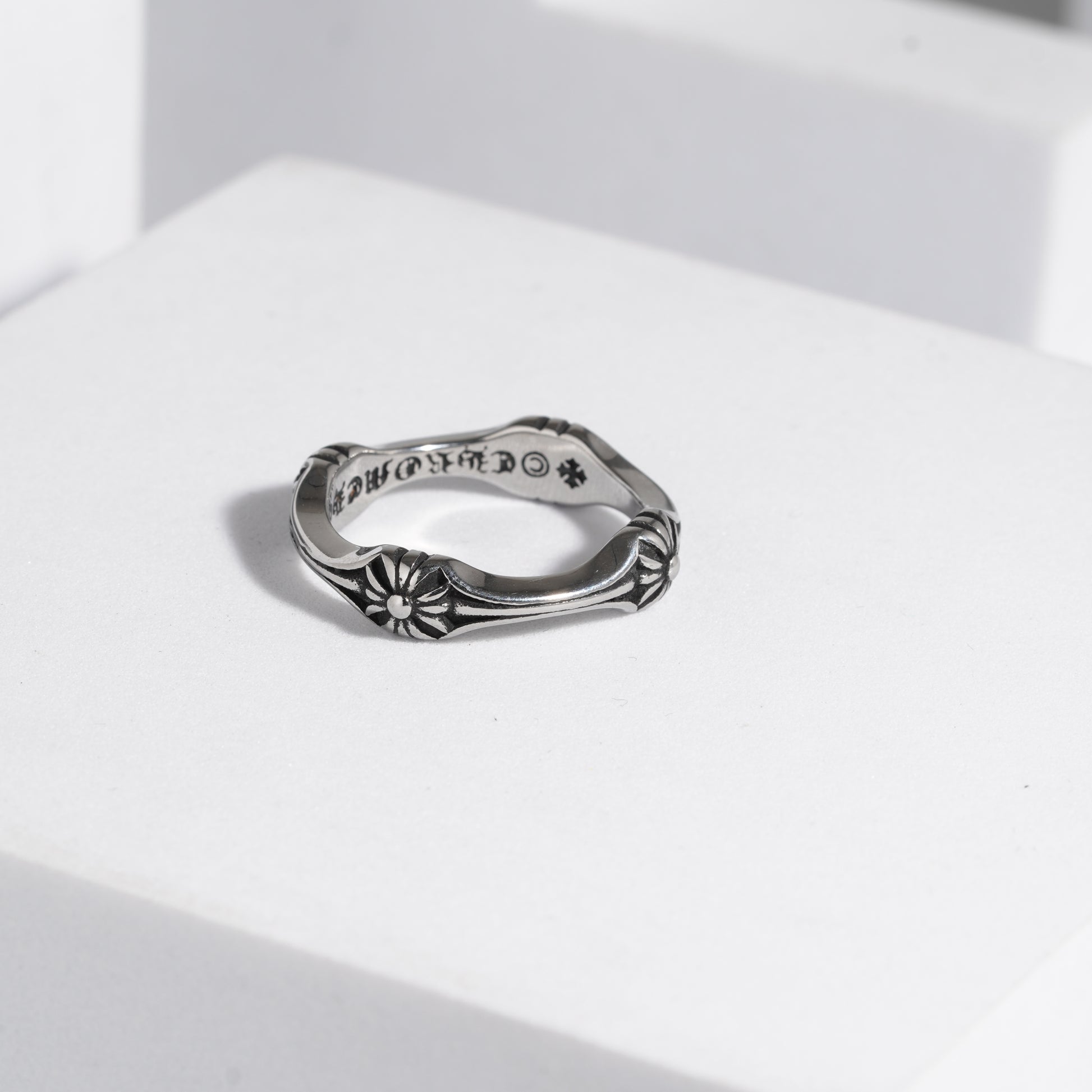 210 Oxidised Ring For Men