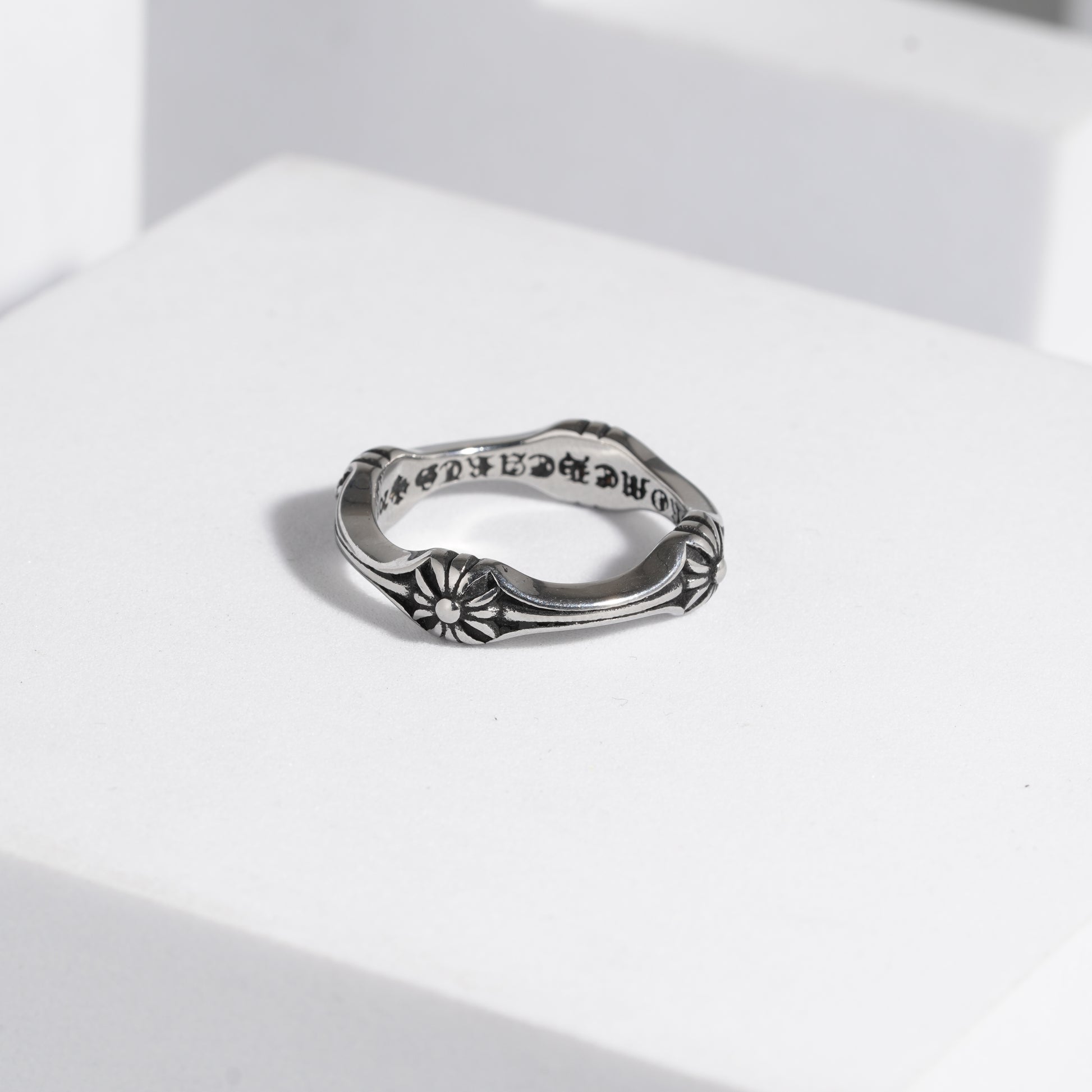 210 Oxidised Ring For Men