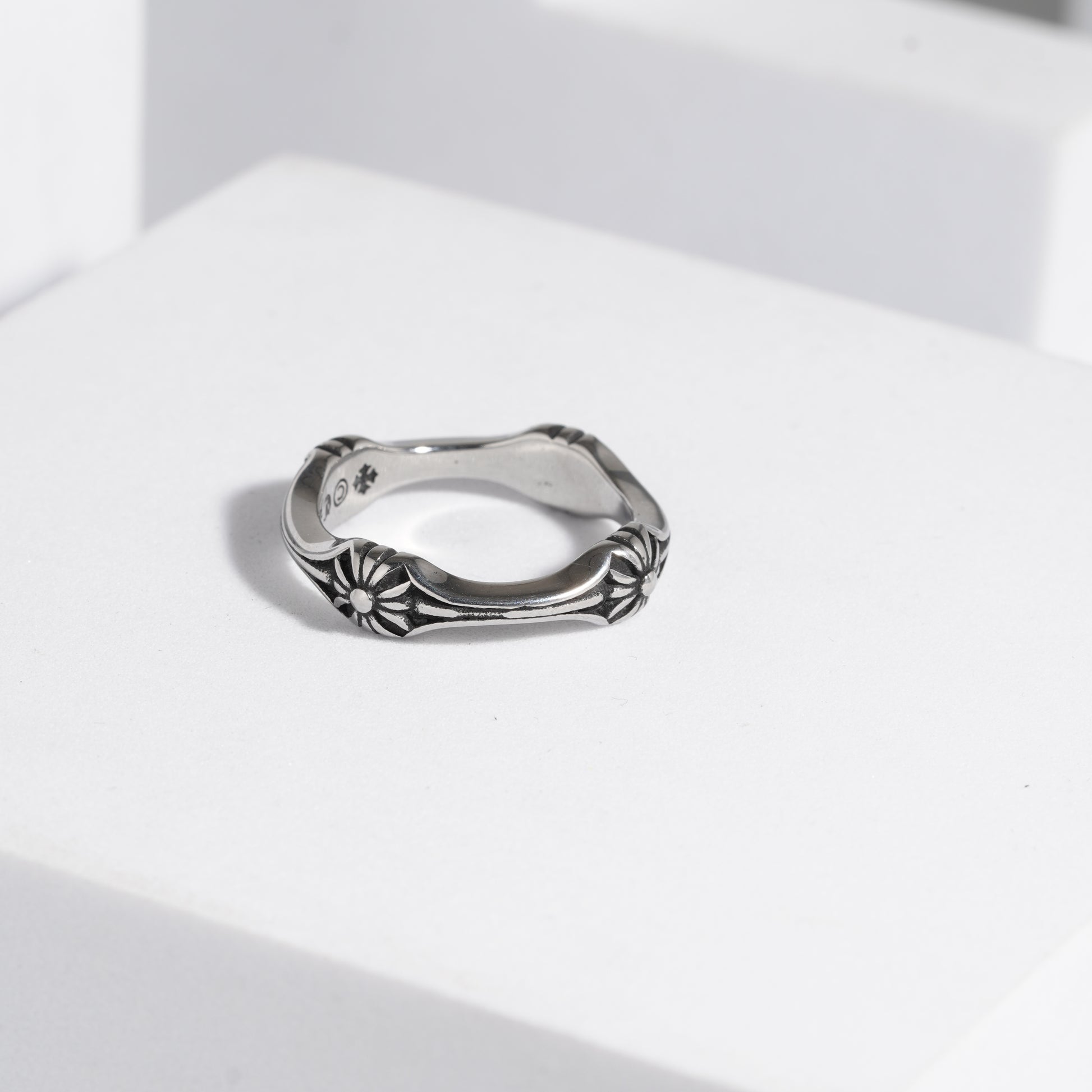 210 Oxidised Ring For Men