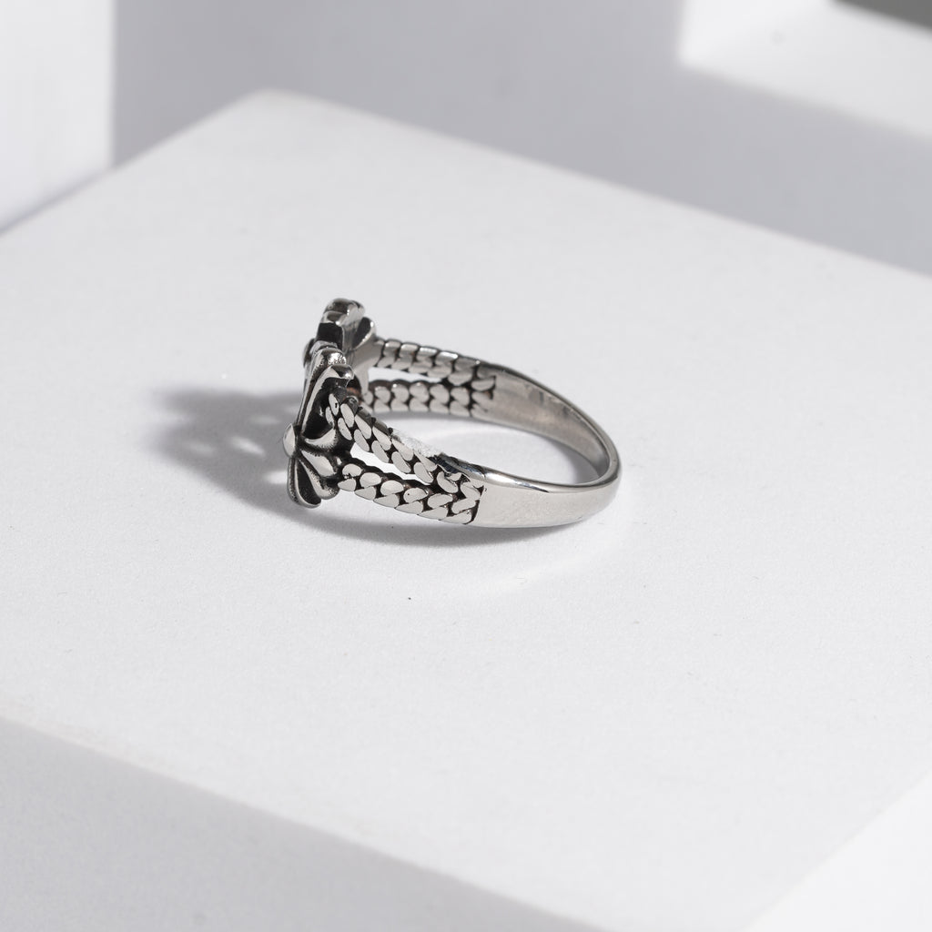 760 Oxidised Ring For Men