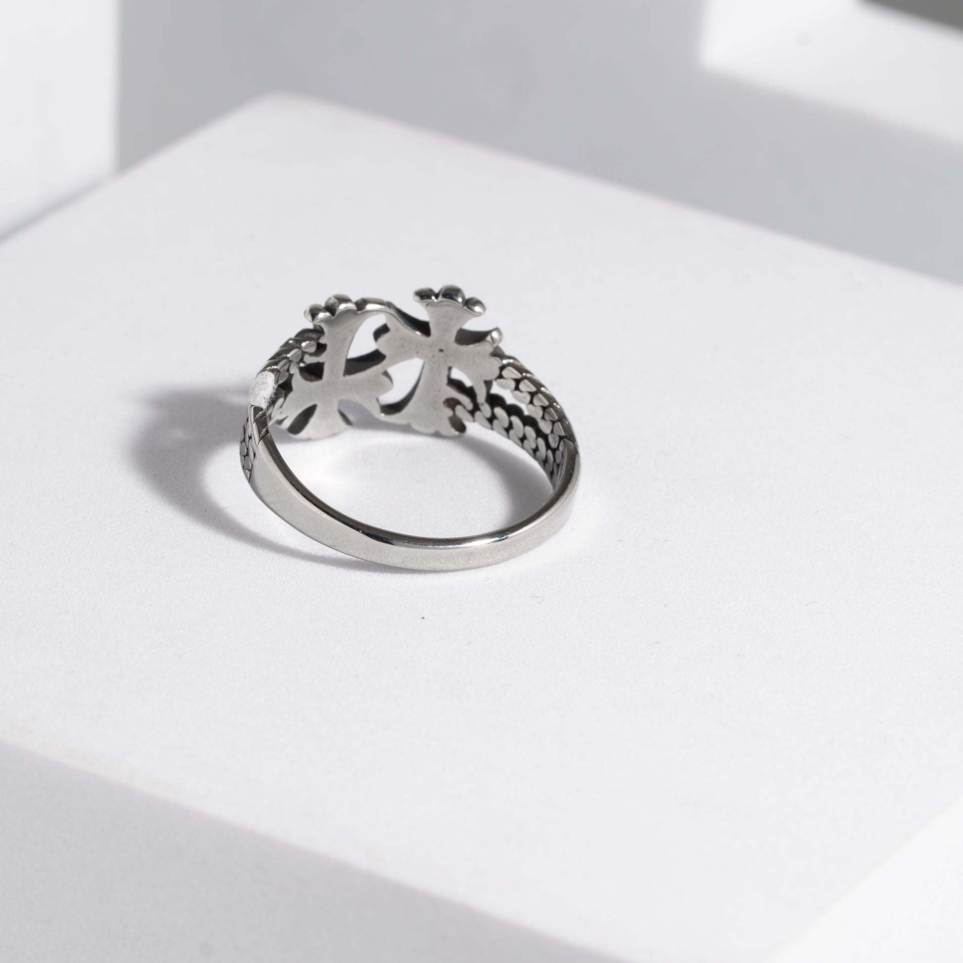 760 Oxidised Ring For Men