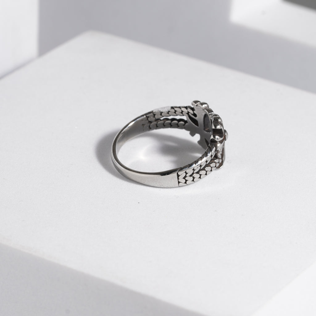 760 Oxidised Ring For Men