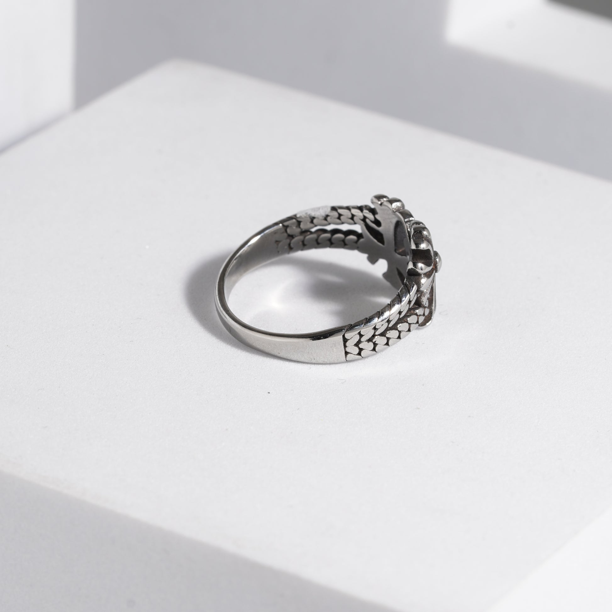 760 Oxidised Ring For Men