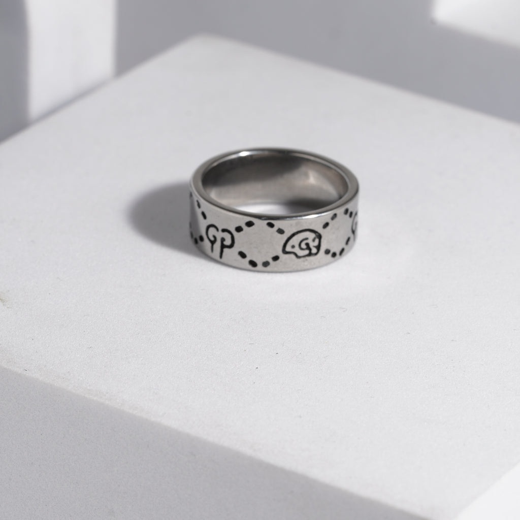 305 Oxidised Ring For Men