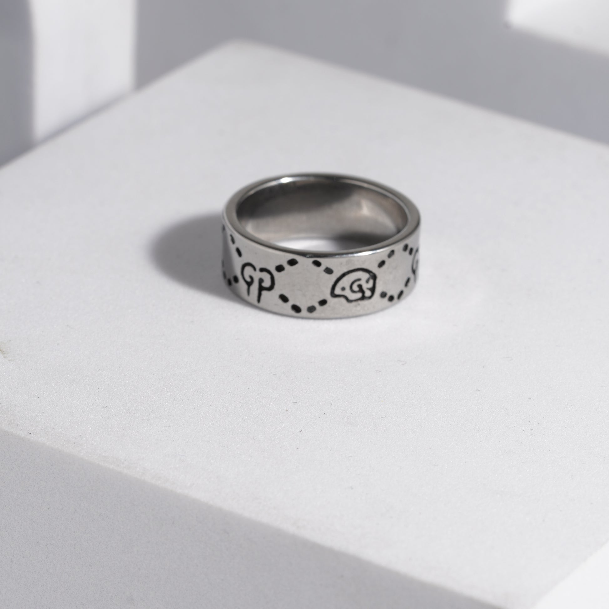 305 Oxidised Ring For Men
