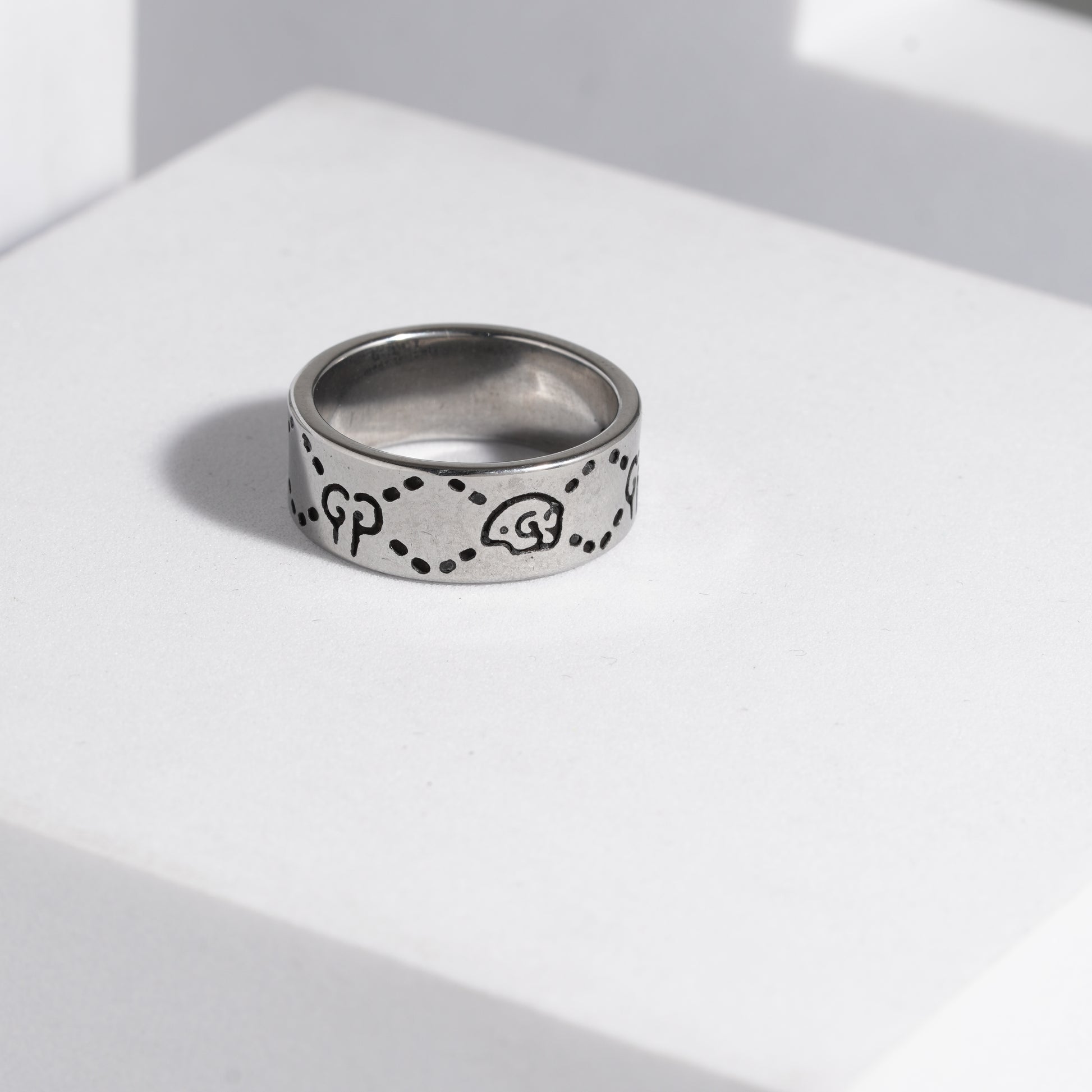 305 Oxidised Ring For Men