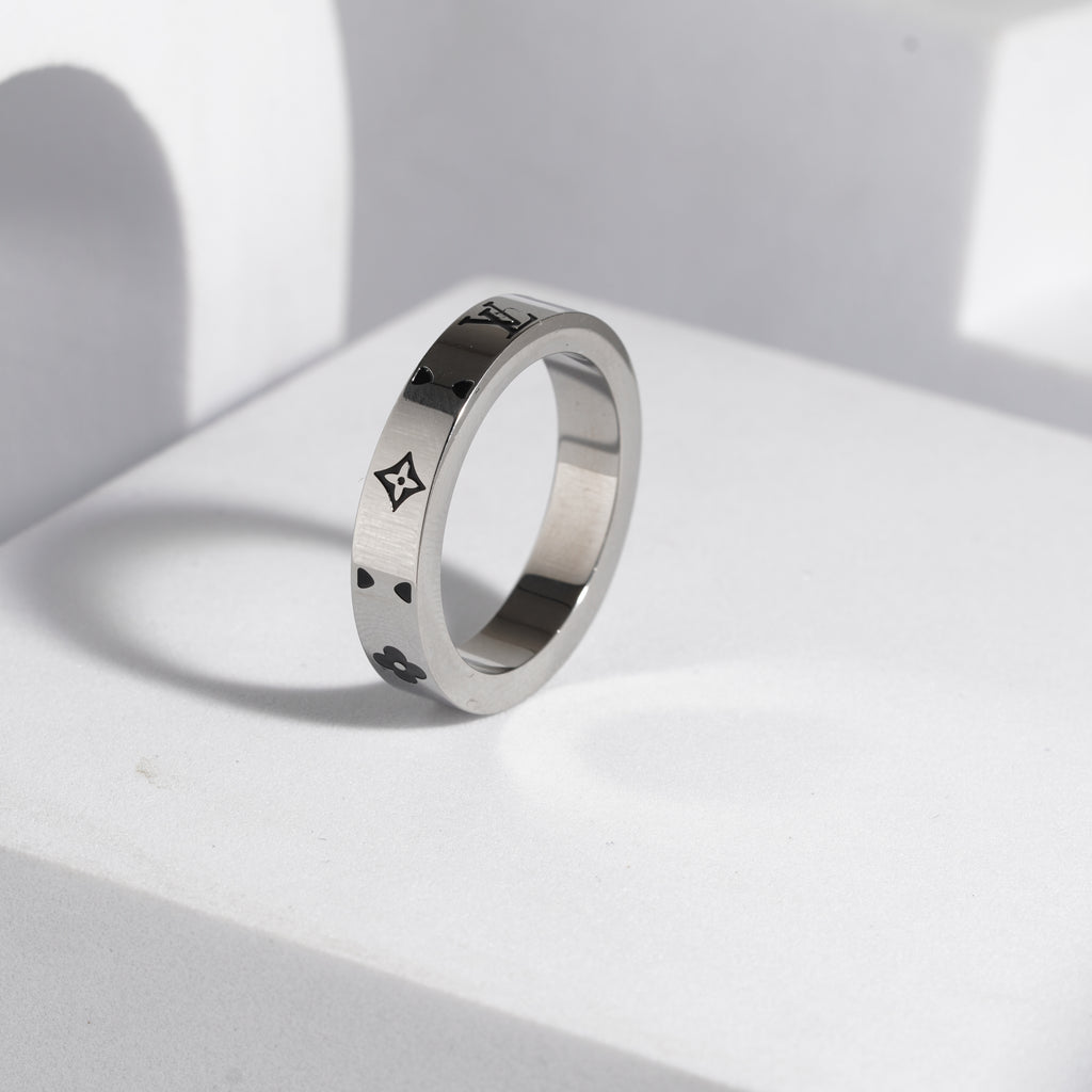 247 Oxidised Ring For Men