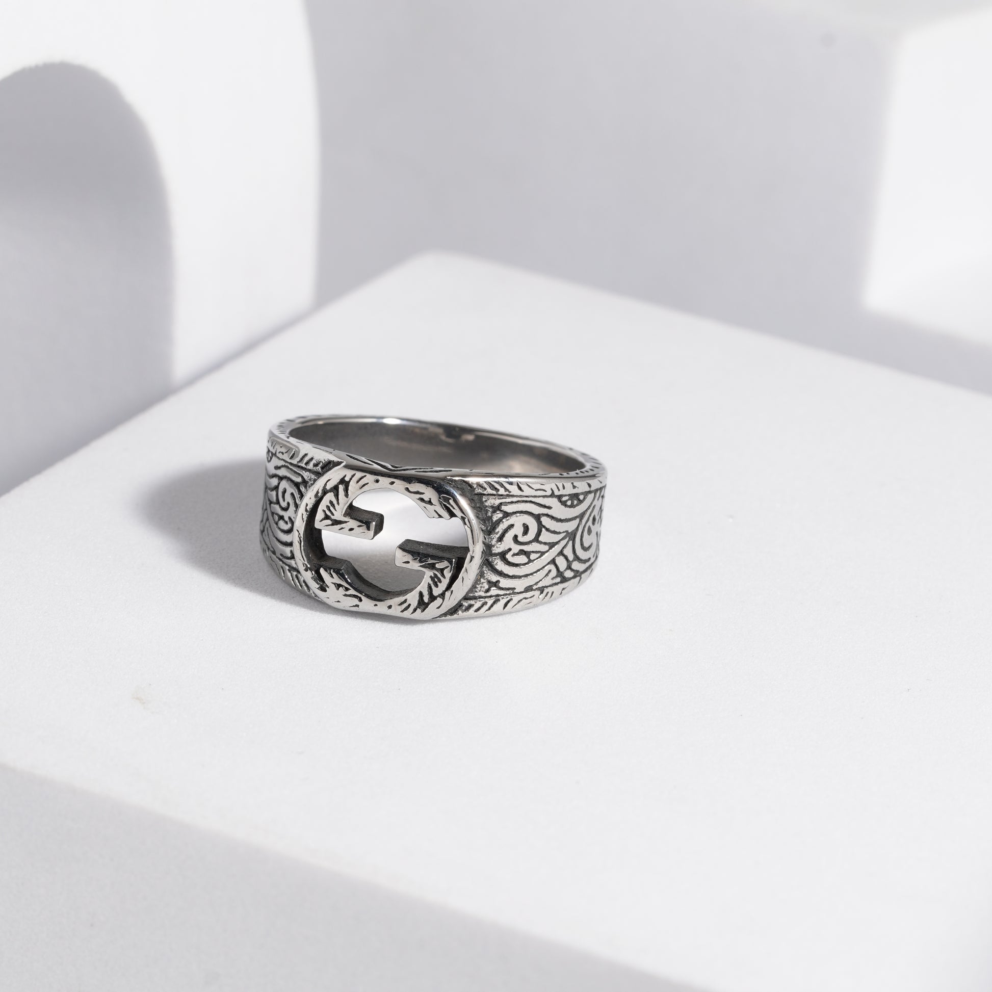 234 Oxidised Ring For Men