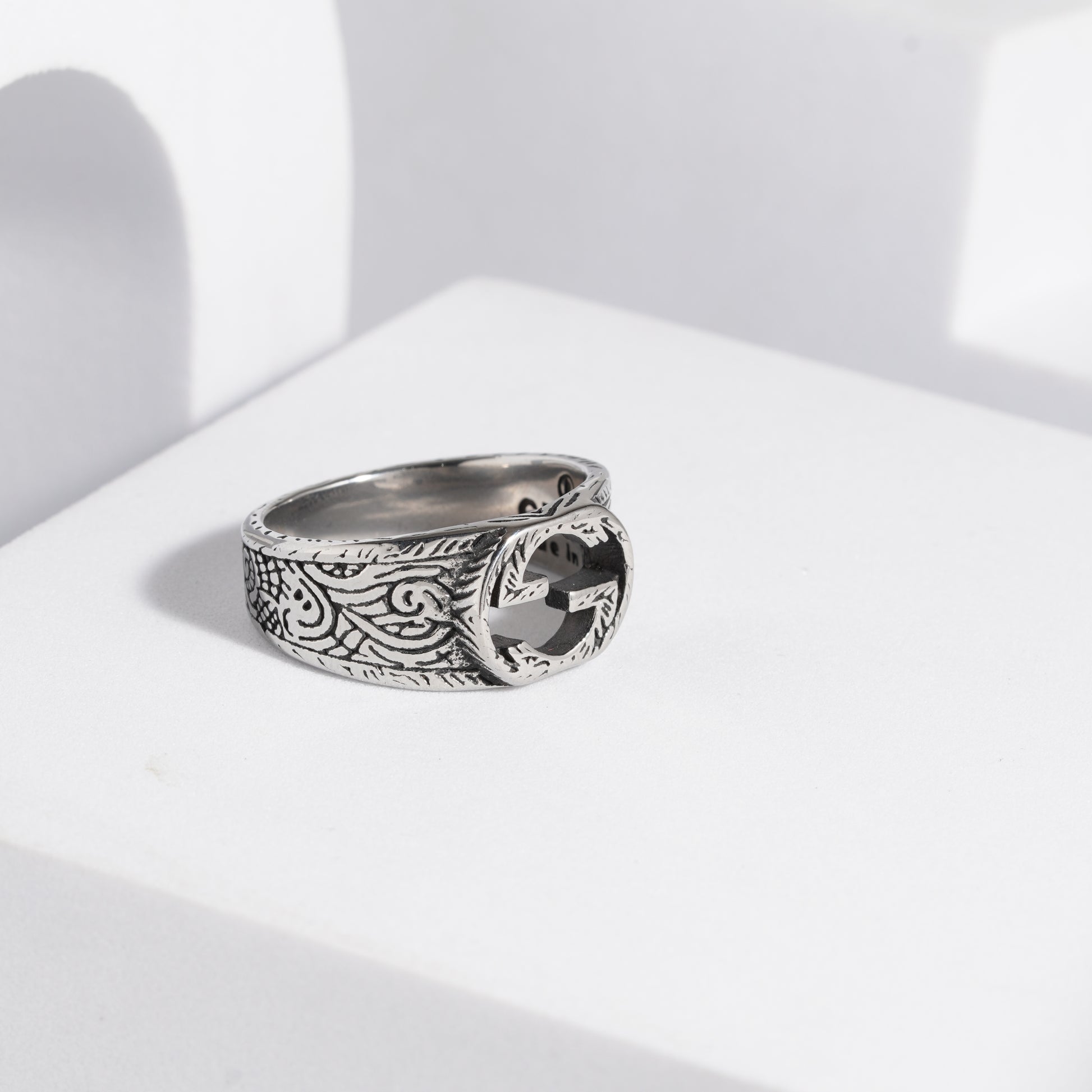 234 Oxidised Ring For Men