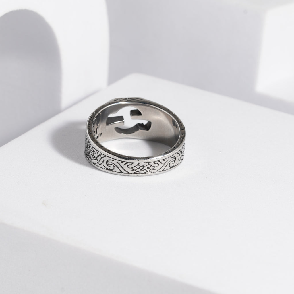 234 Oxidised Ring For Men