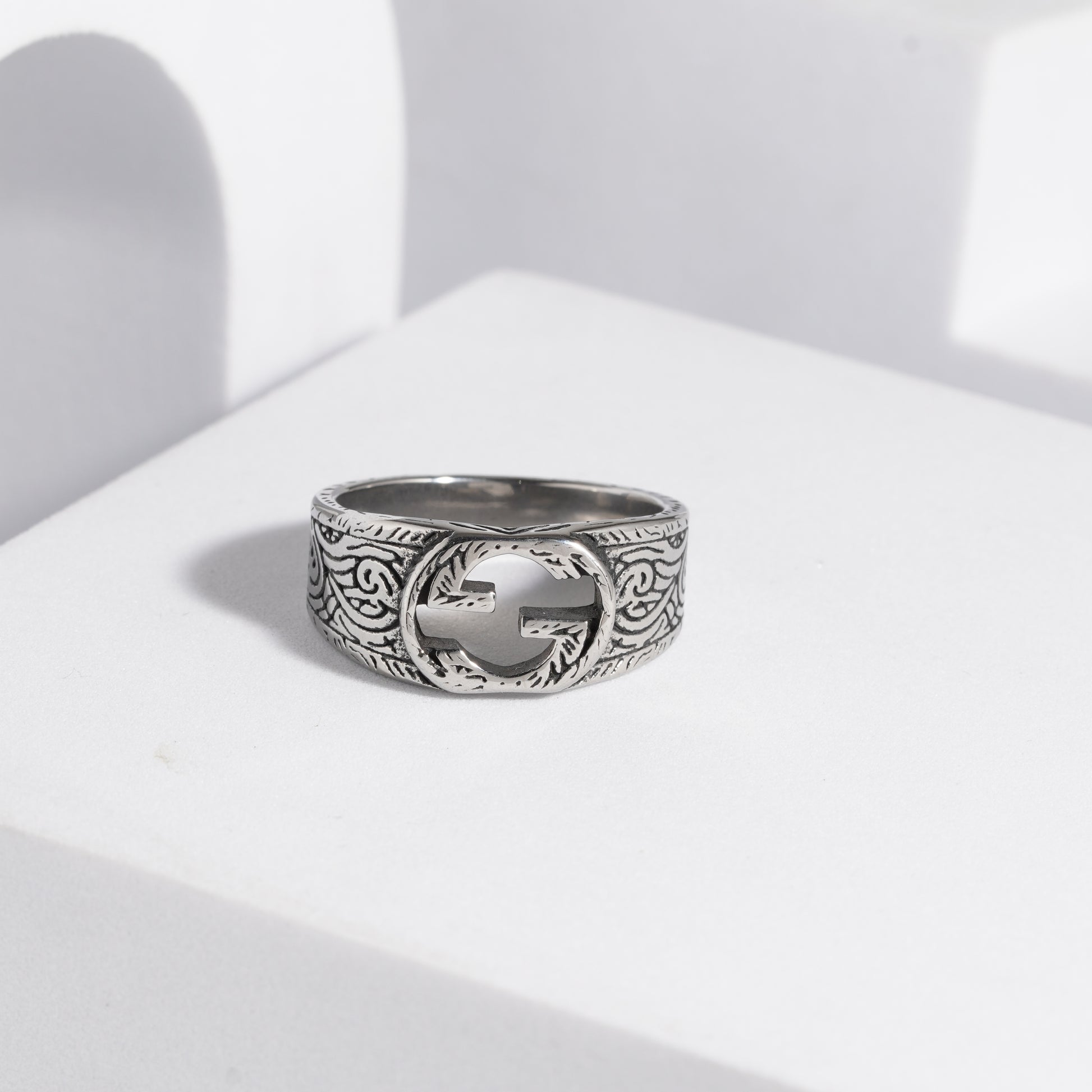 234 Oxidised Ring For Men