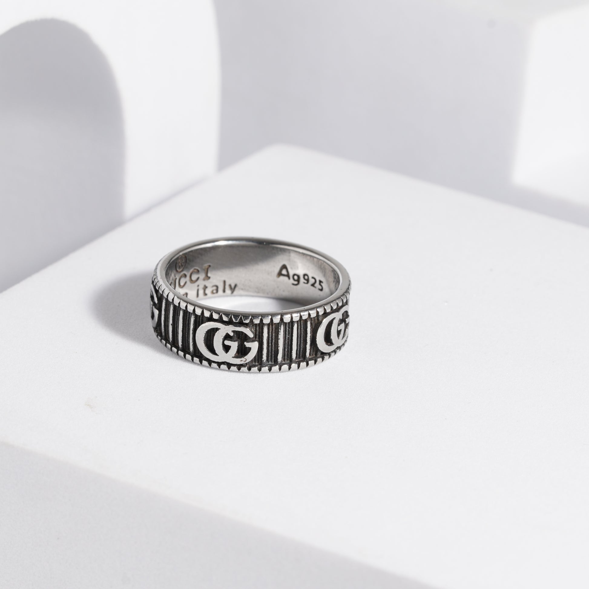 230 Oxidised Ring For Men