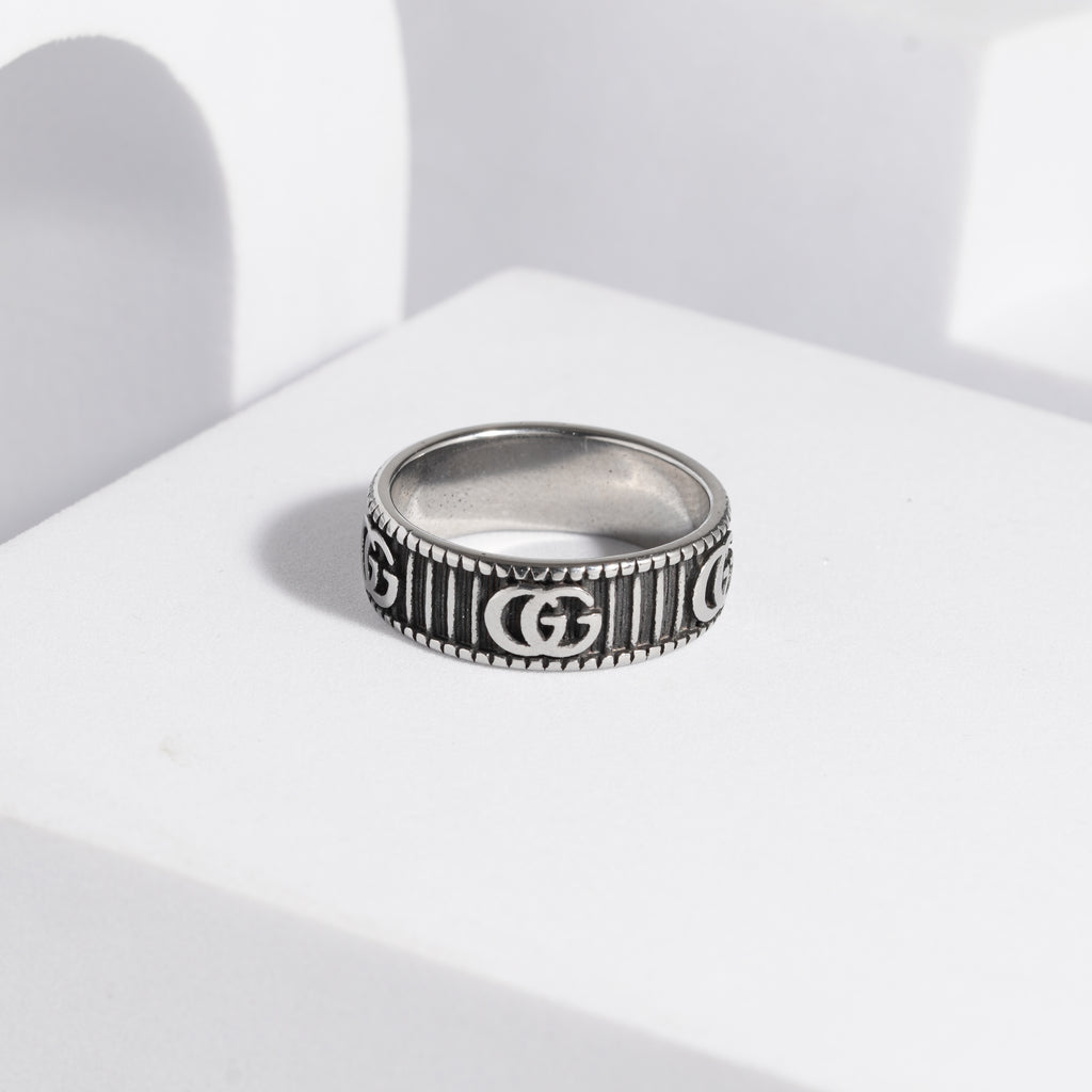 230 Oxidised Ring For Men