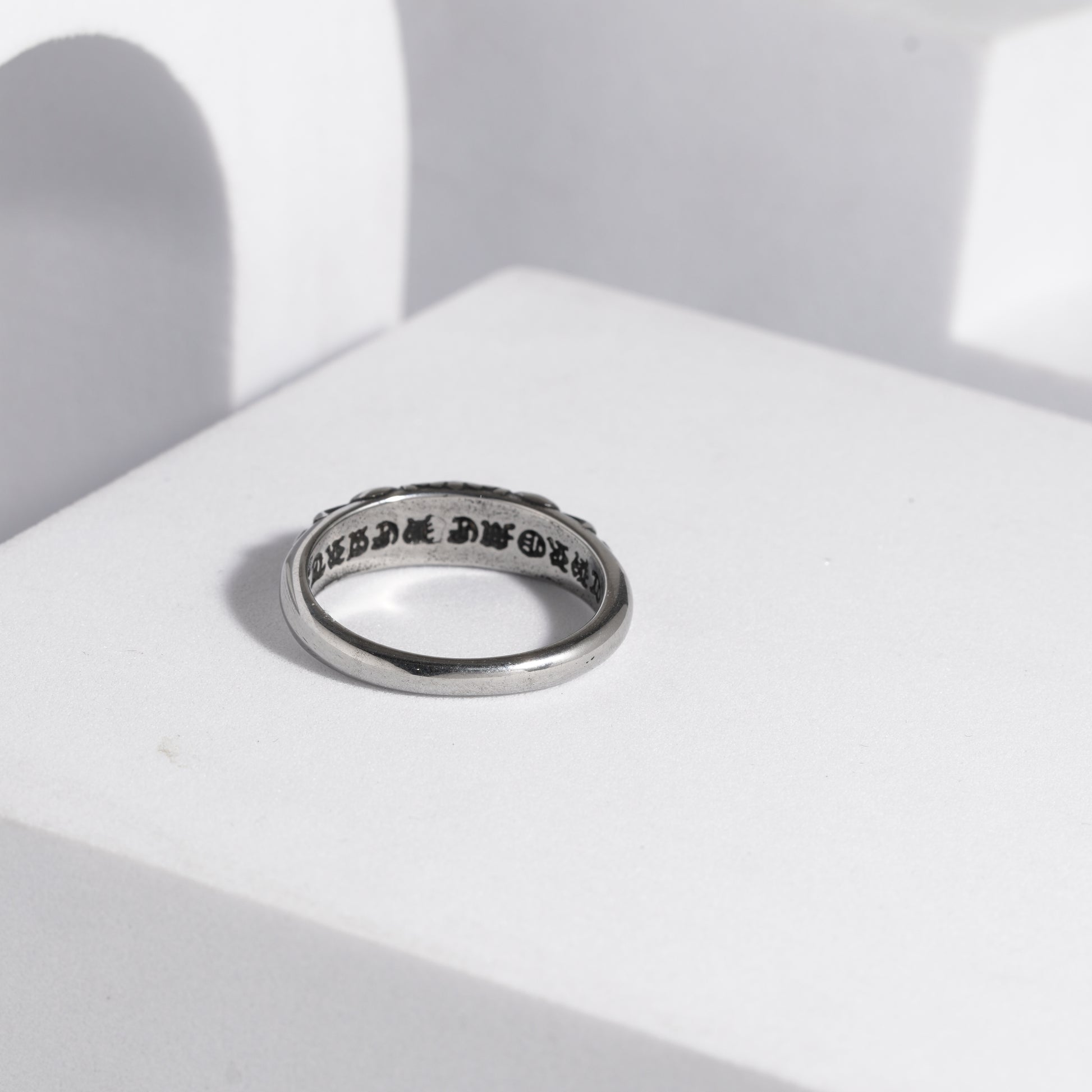 203 Oxidised Ring For Men