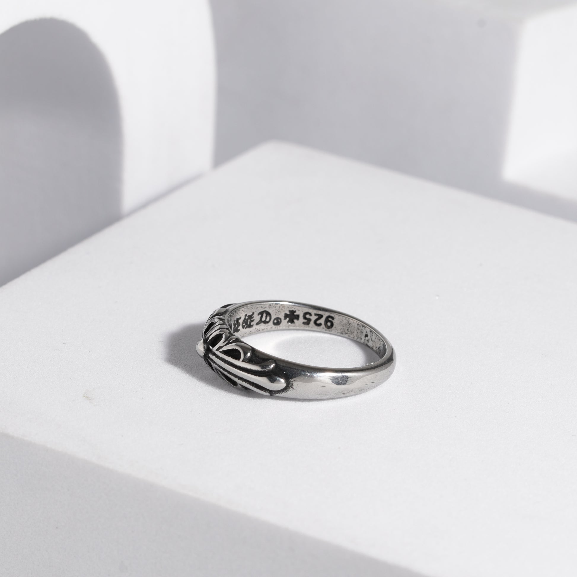 203 Oxidised Ring For Men