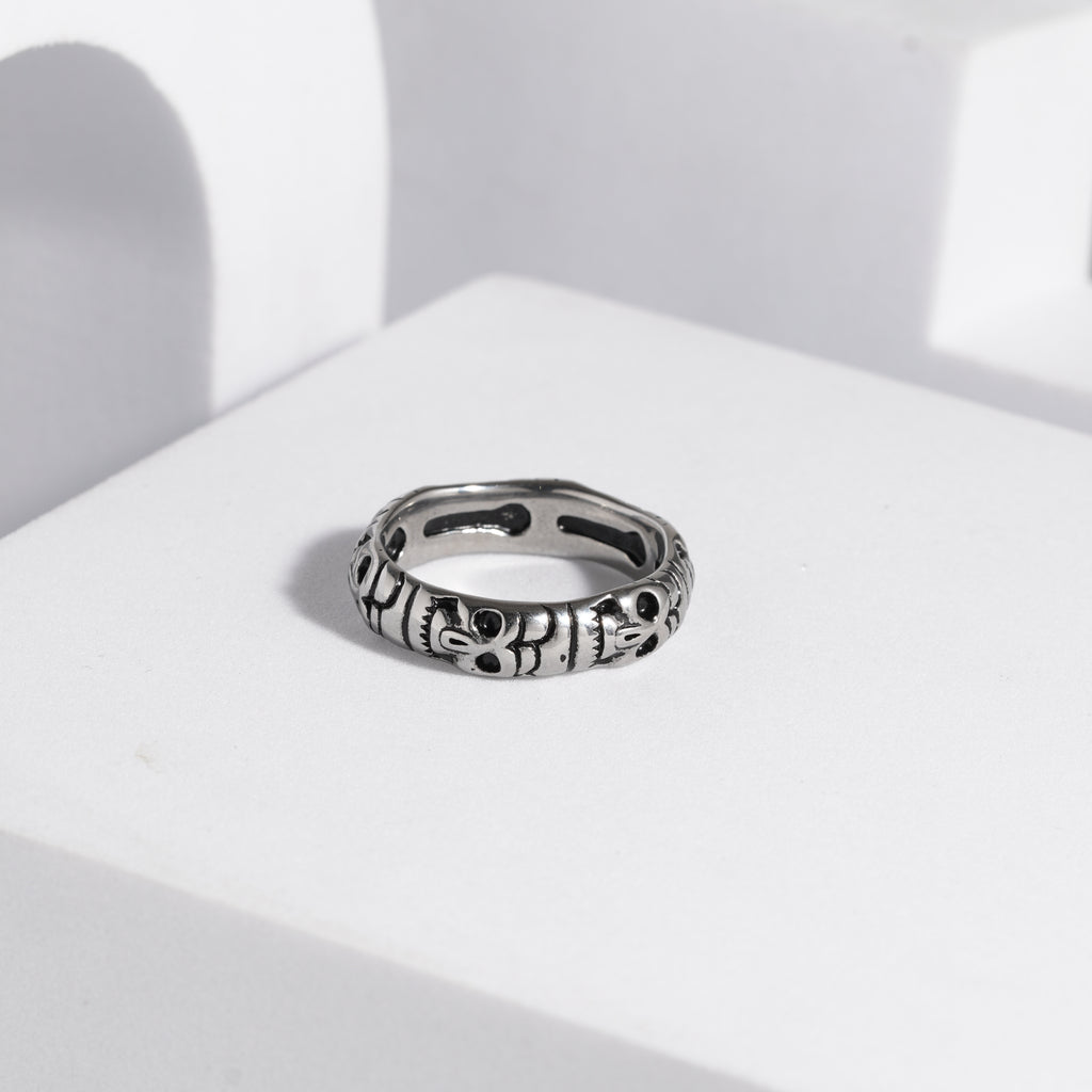 303 Oxidised Ring For Men