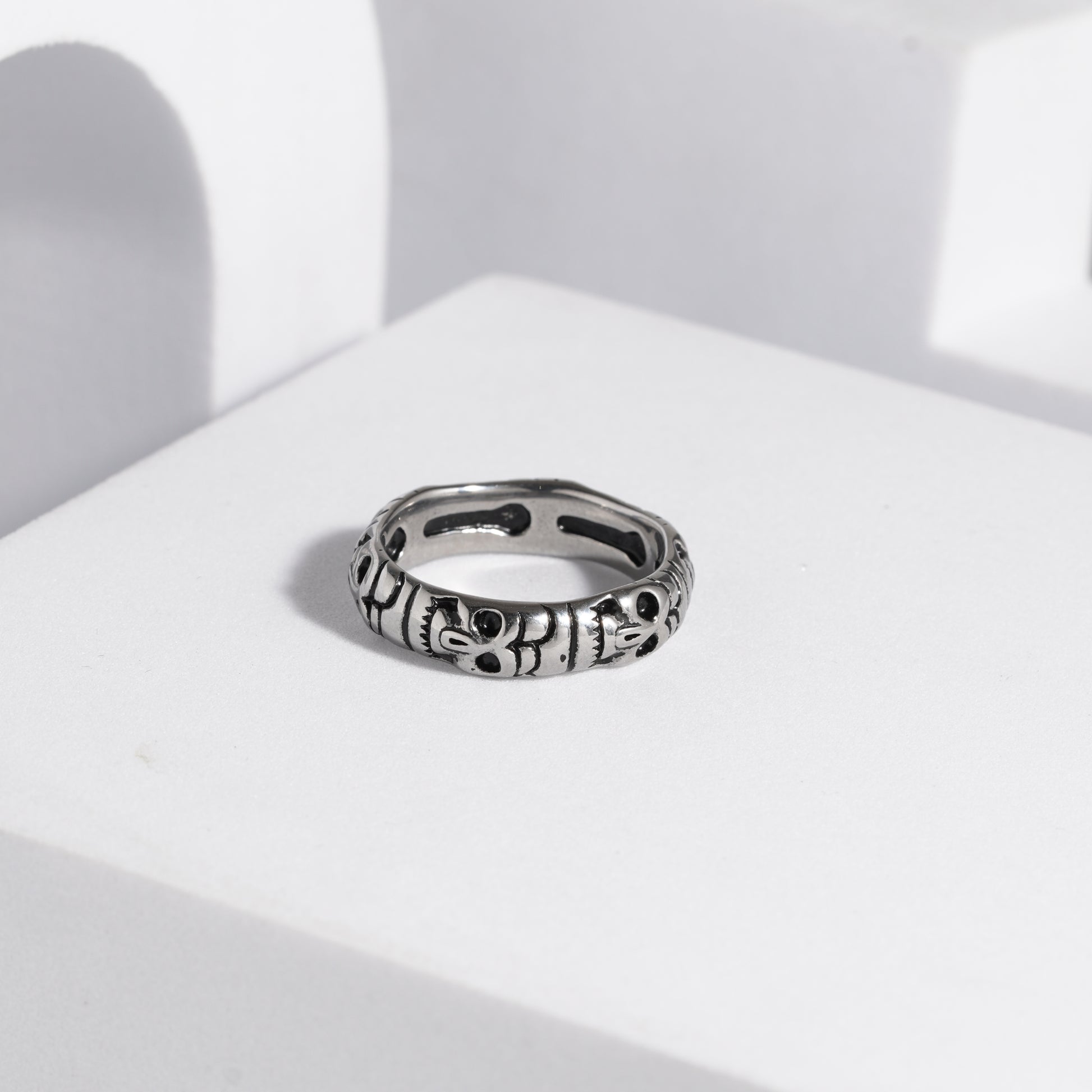 303 Oxidised Ring For Men