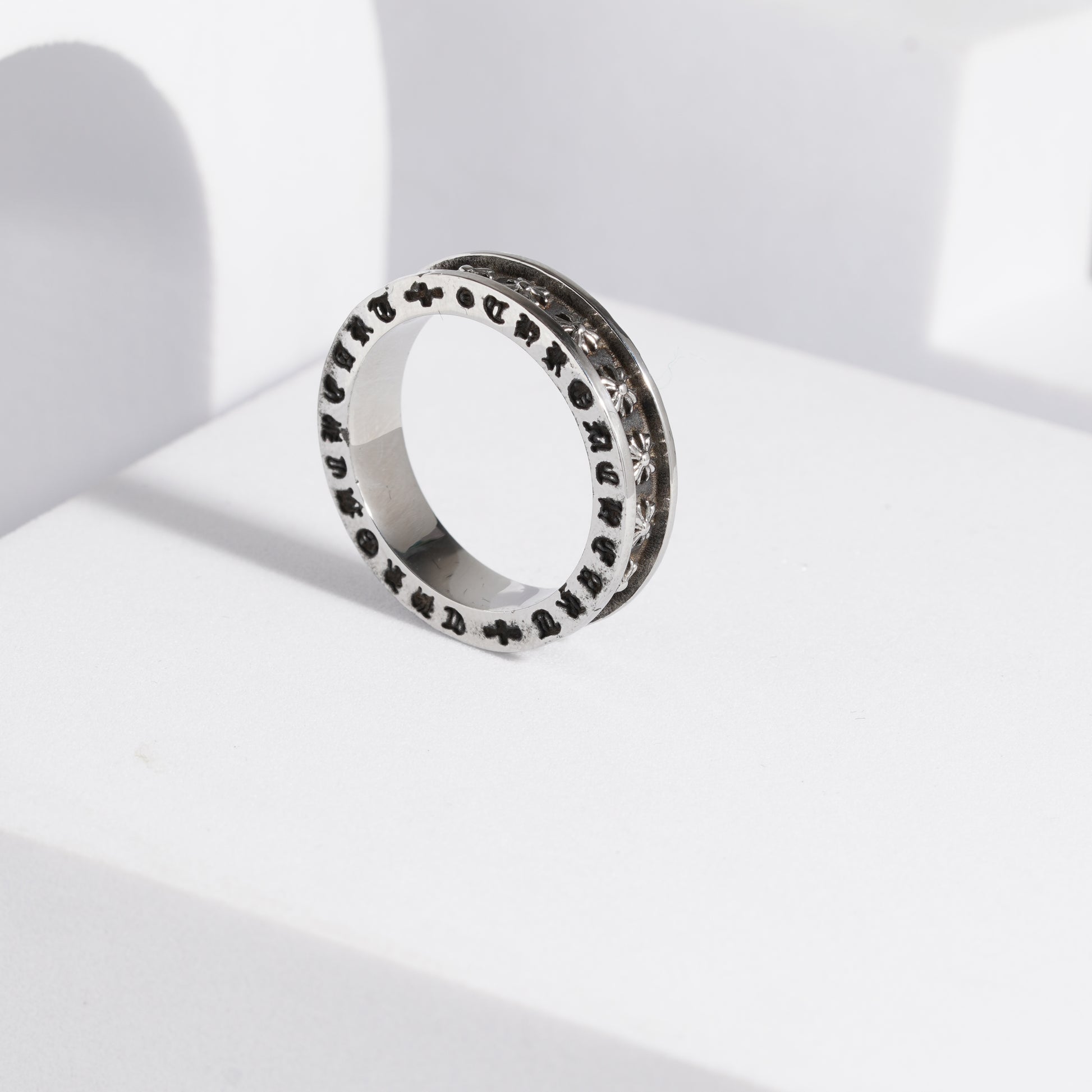 215 Oxidised Ring For Men
