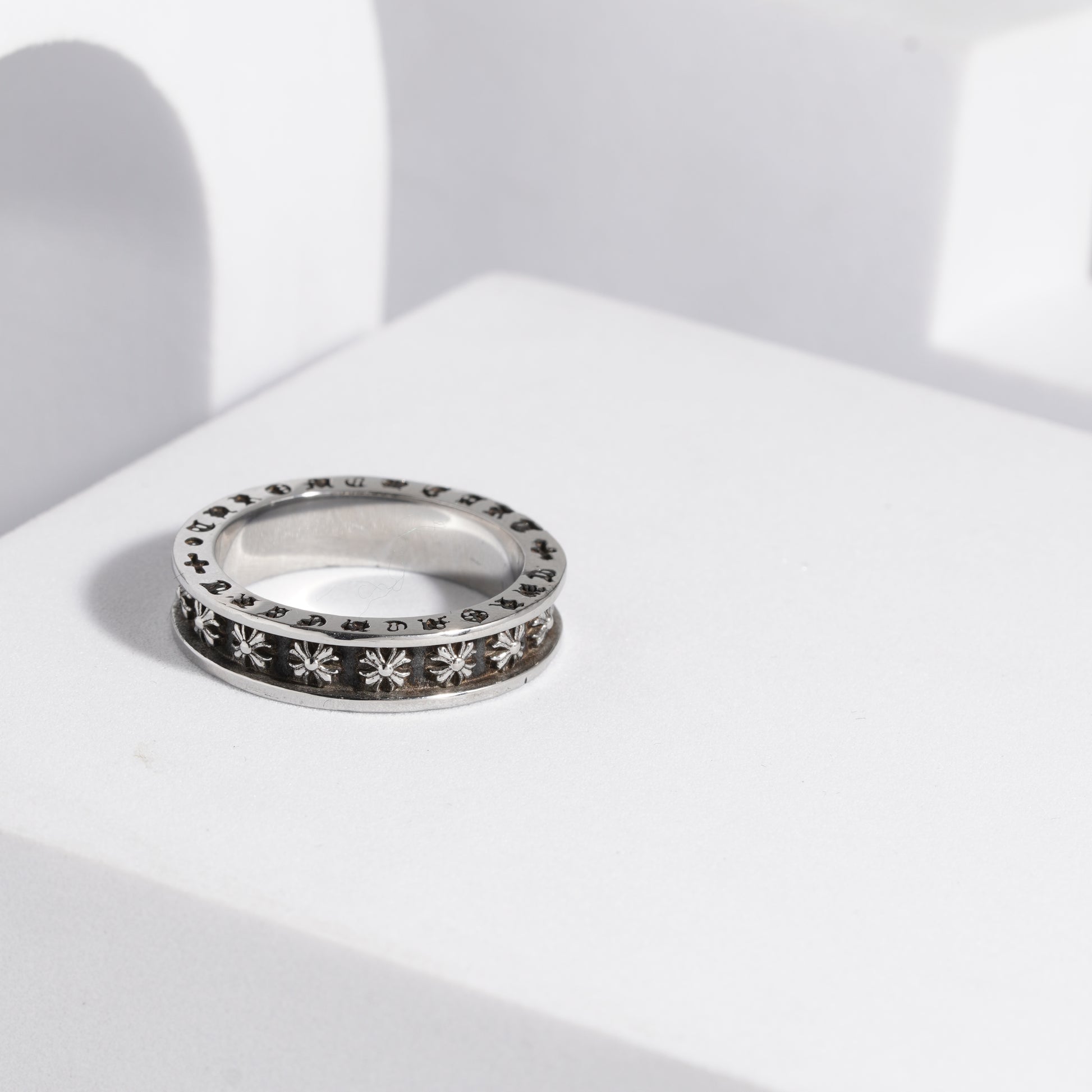 215 Oxidised Ring For Men