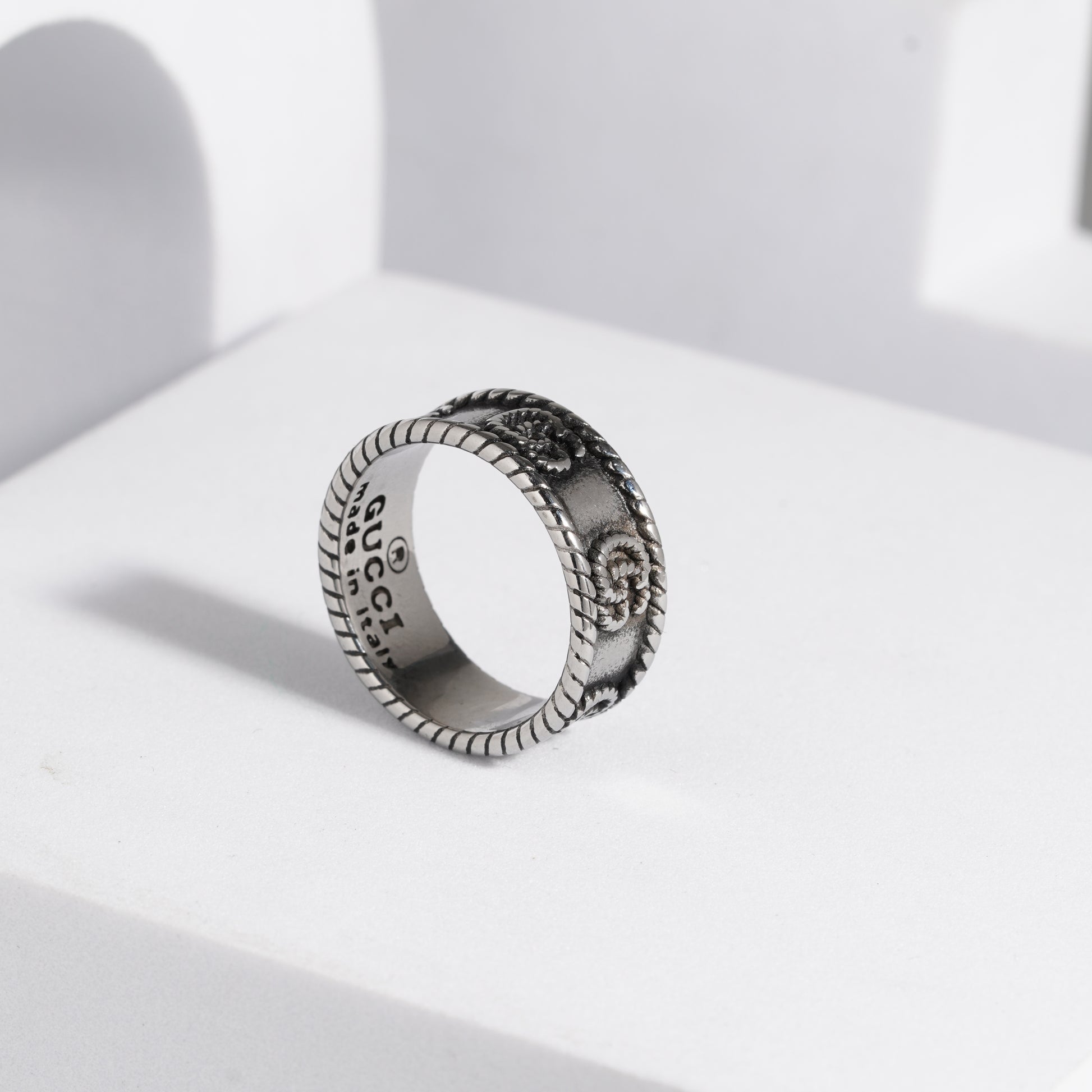 577 Oxidised Ring For Men