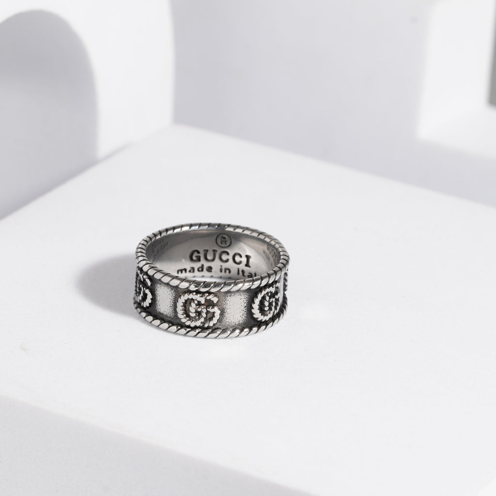 577 Oxidised Ring For Men