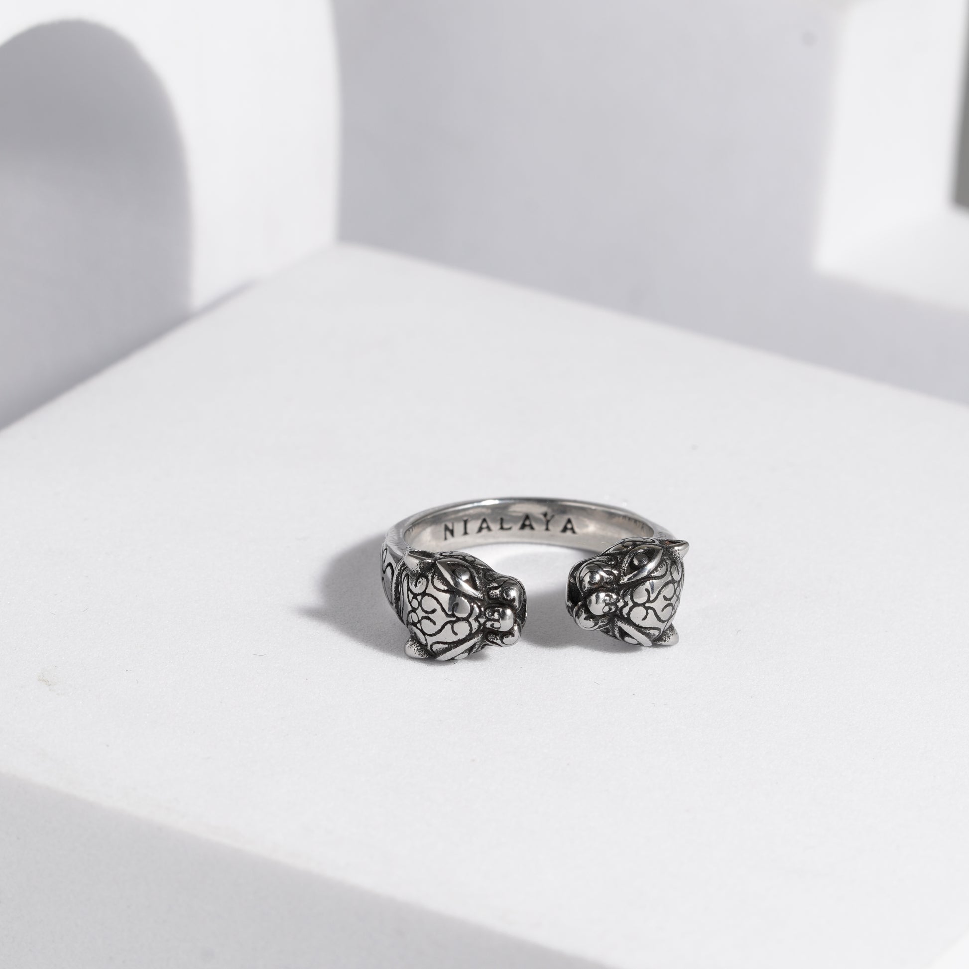 557 Oxidised Ring For Men