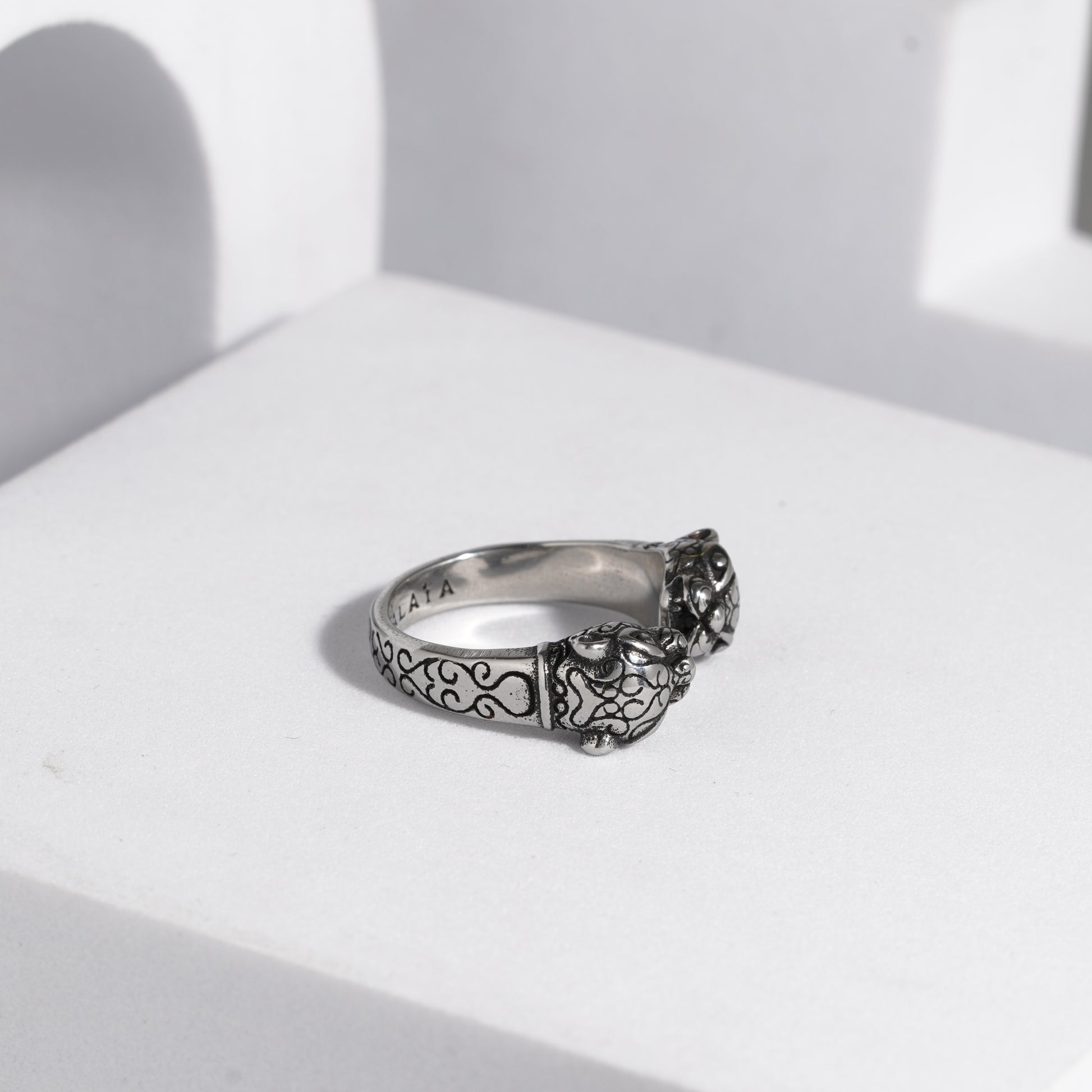 557 Oxidised Ring For Men