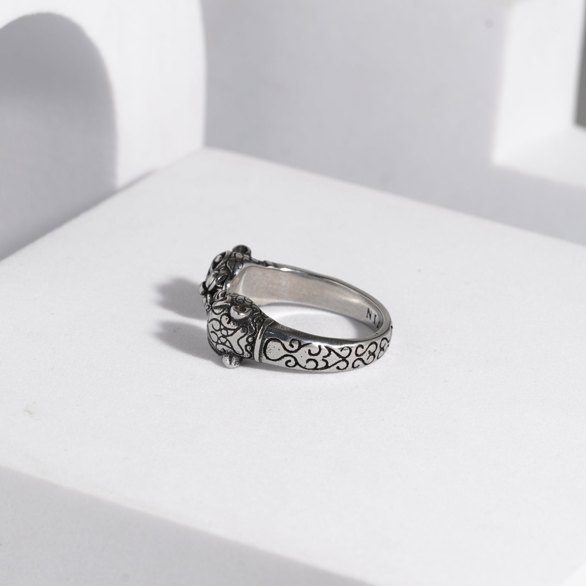557 Oxidised Ring For Men