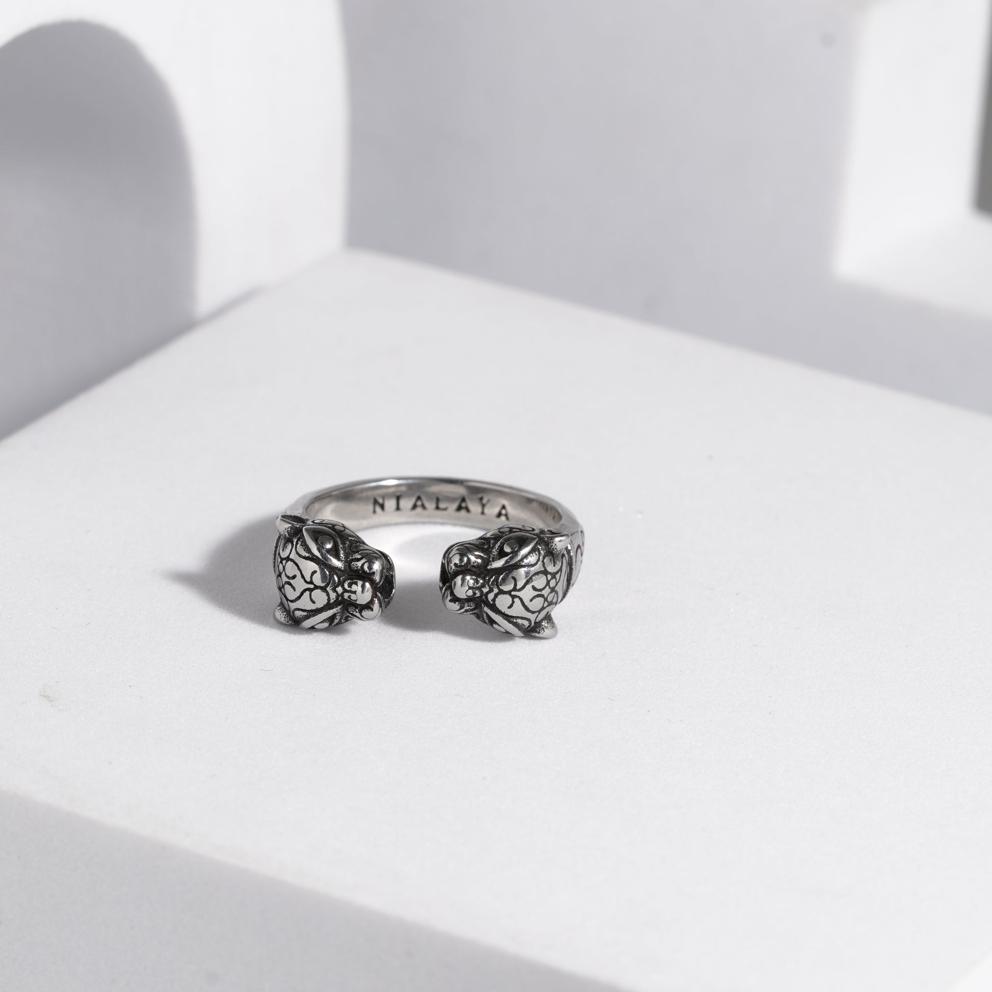 557 Oxidised Ring For Men