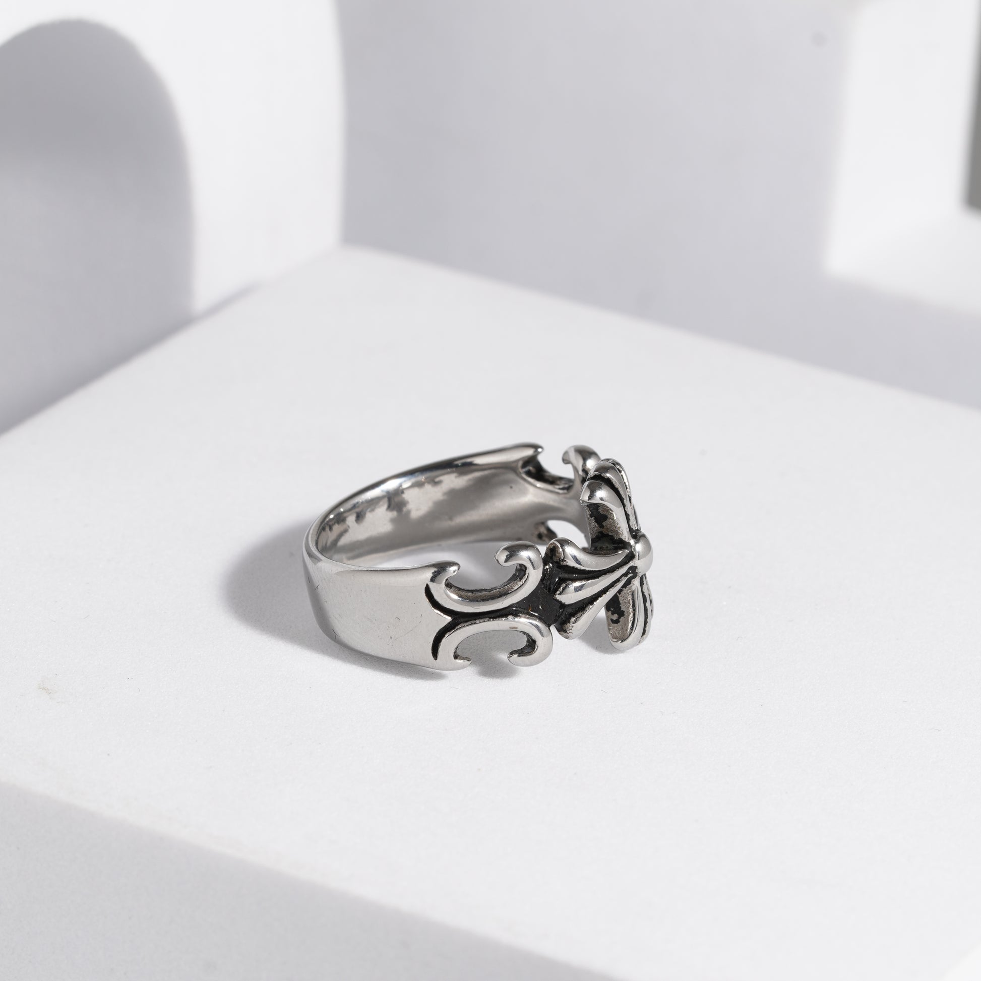 217 Oxidised Ring For Men