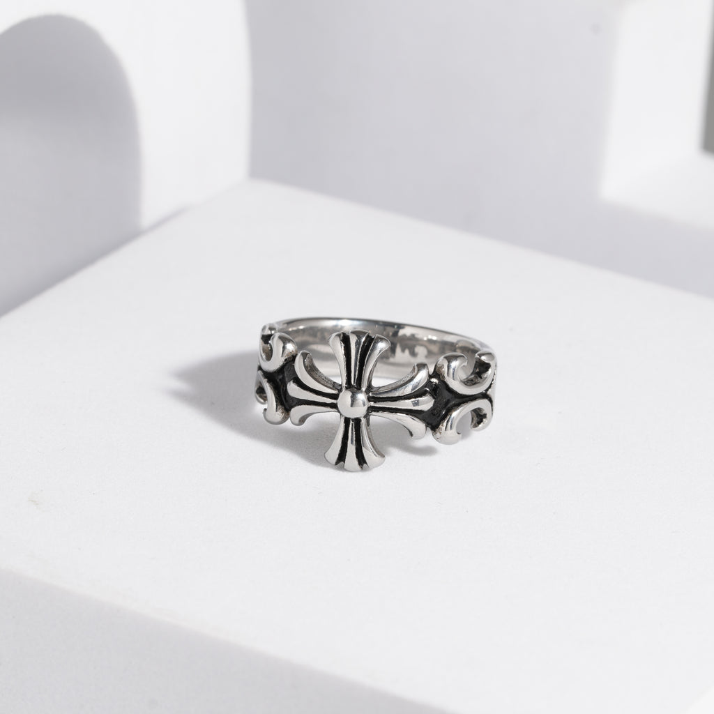 217 Oxidised Ring For Men