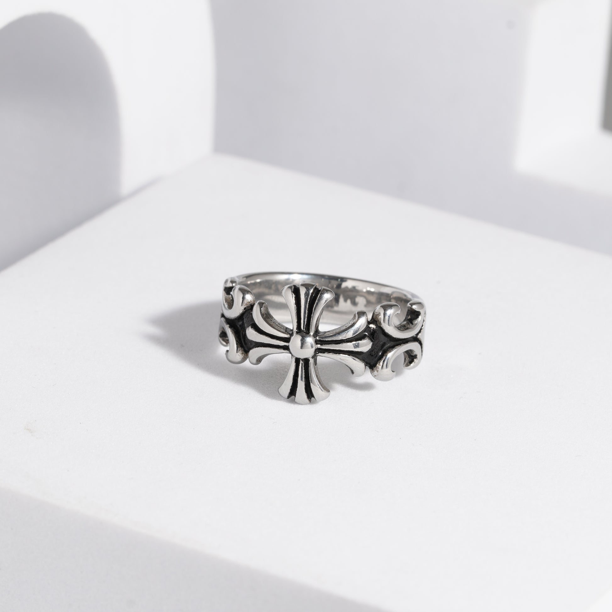 217 Oxidised Ring For Men