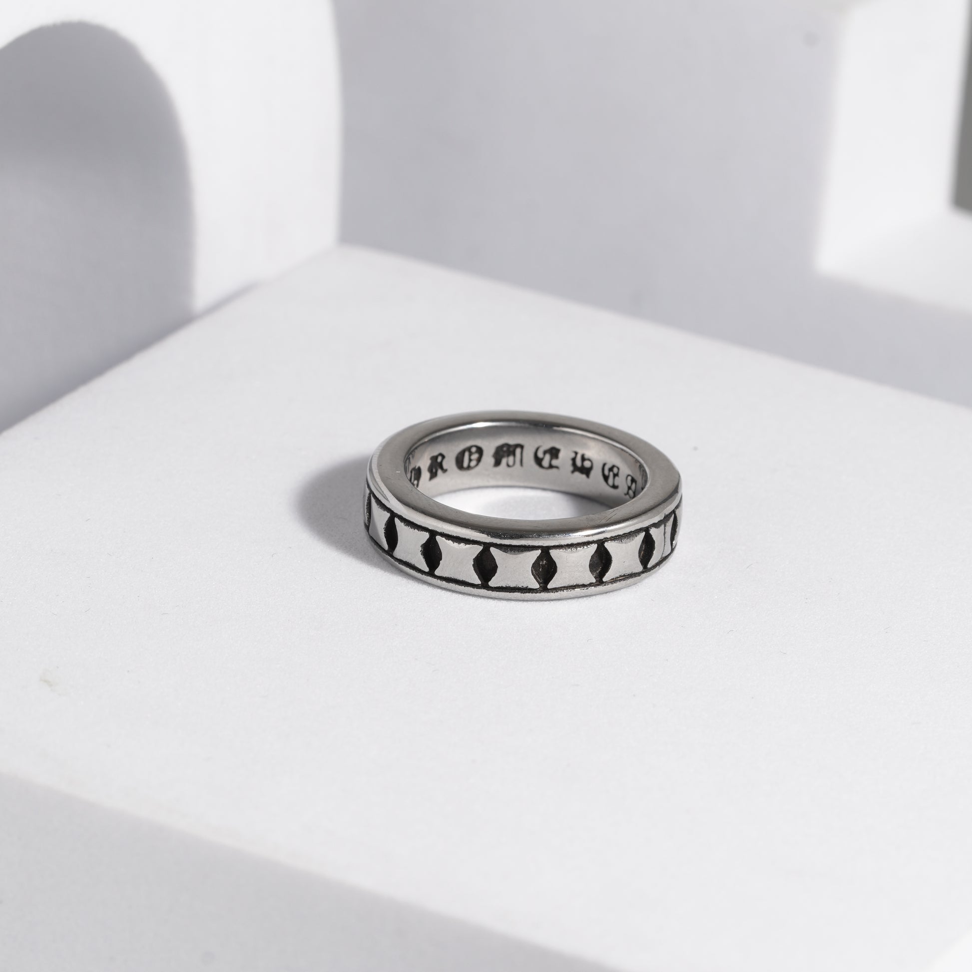 229 Oxidised Ring For Men