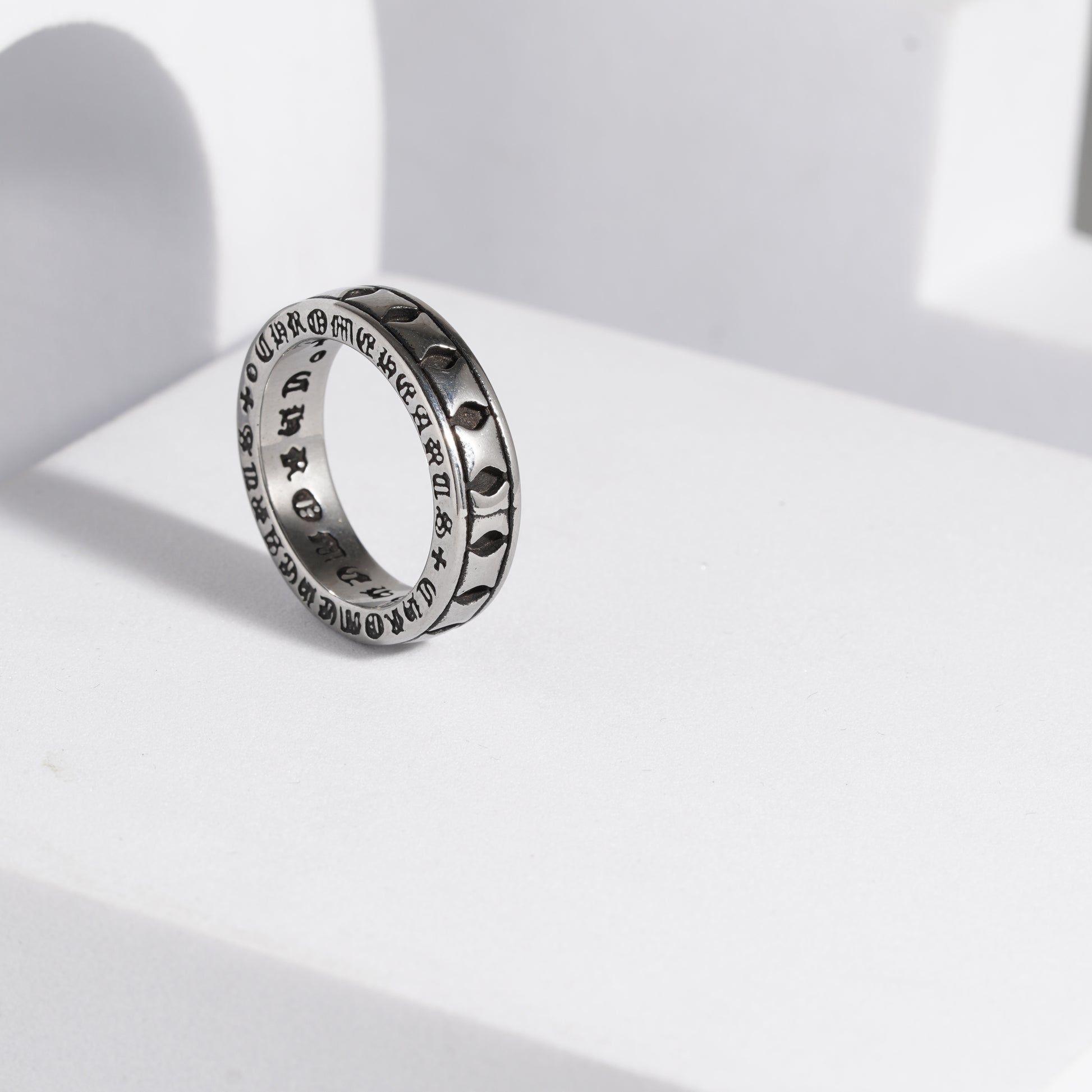 229 Oxidised Ring For Men
