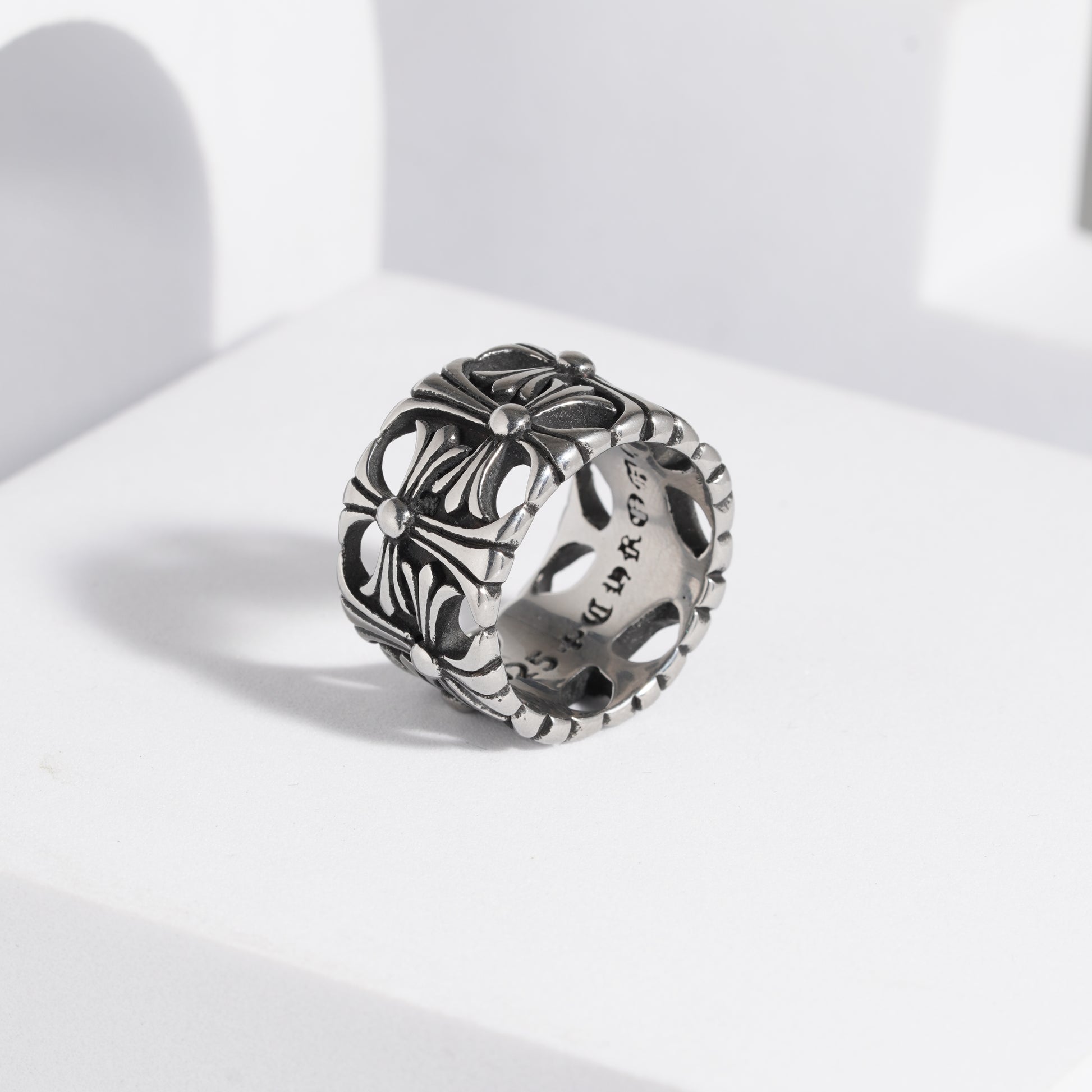158 Oxidised Ring For Men
