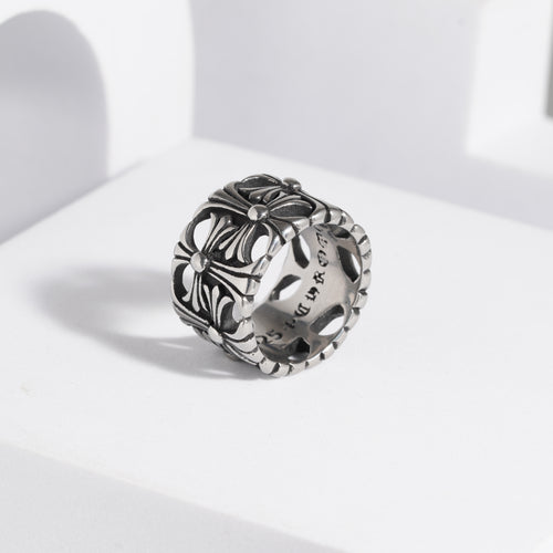 158 Oxidised Ring For Men