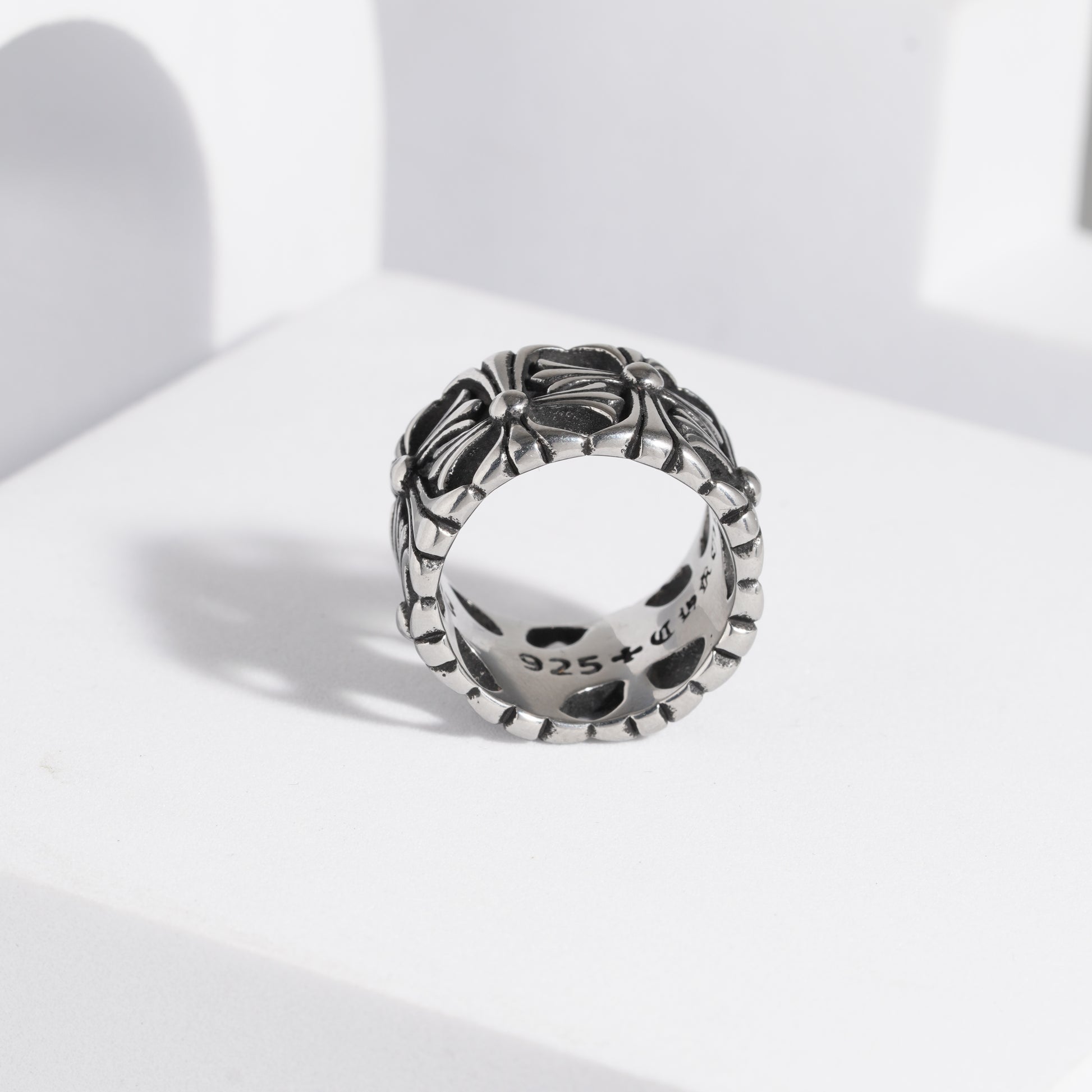158 Oxidised Ring For Men