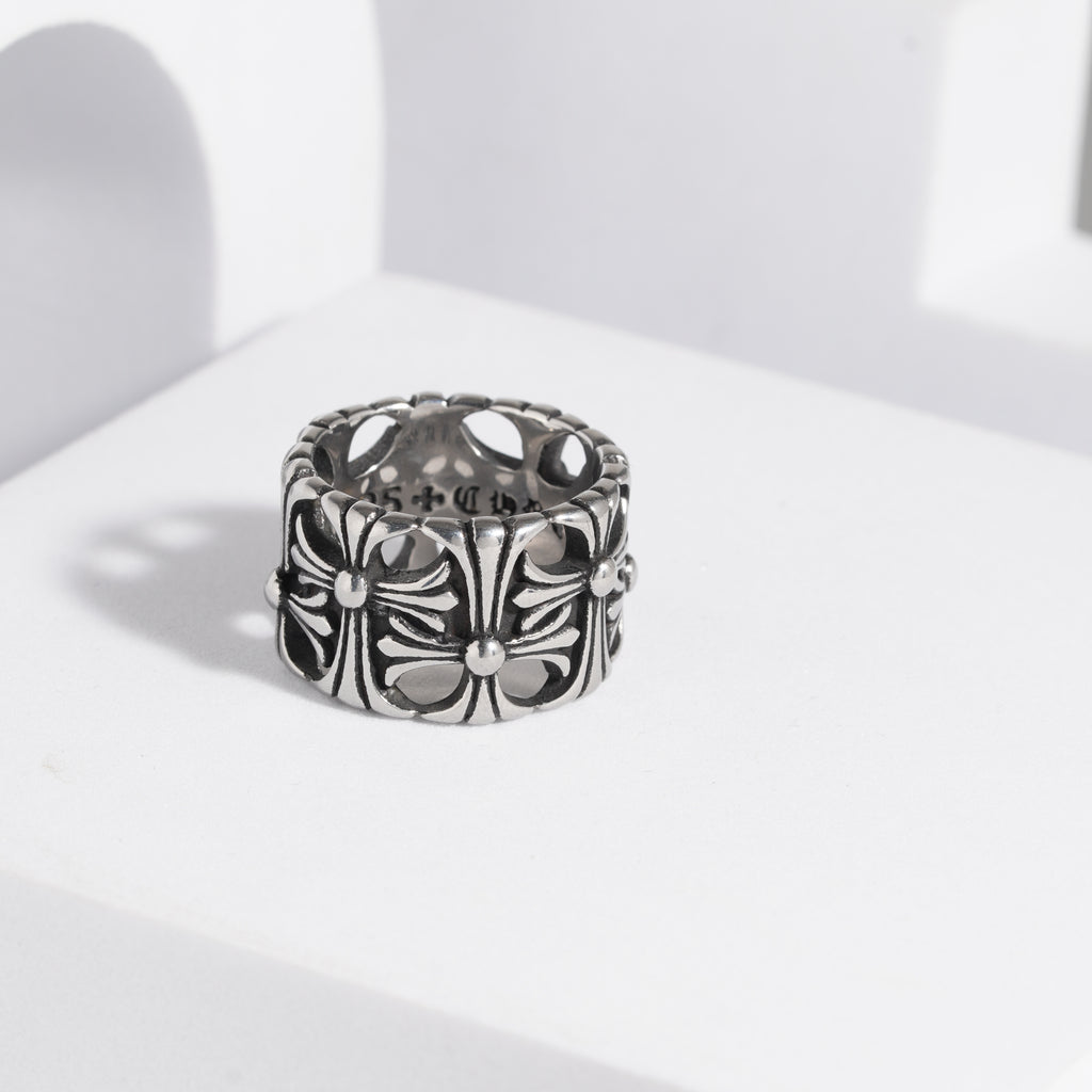 158 Oxidised Ring For Men