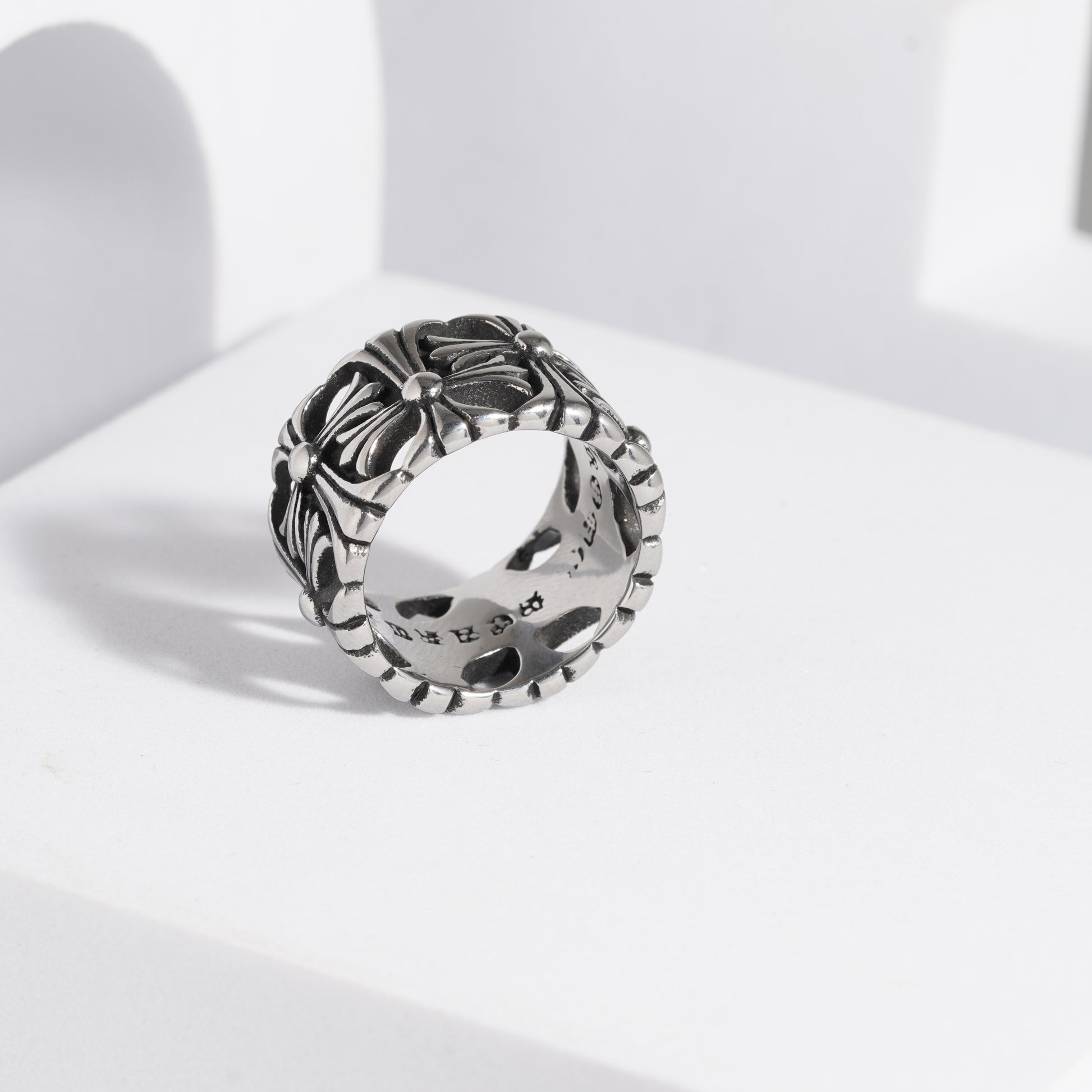 158 Oxidised Ring For Men