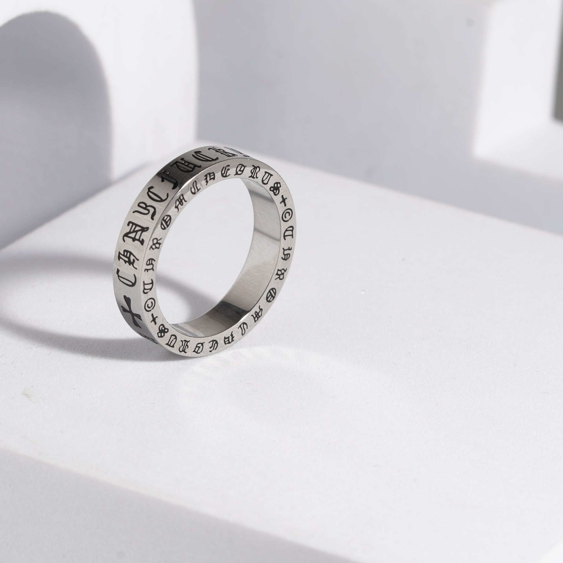 554 Oxidised Ring For Men