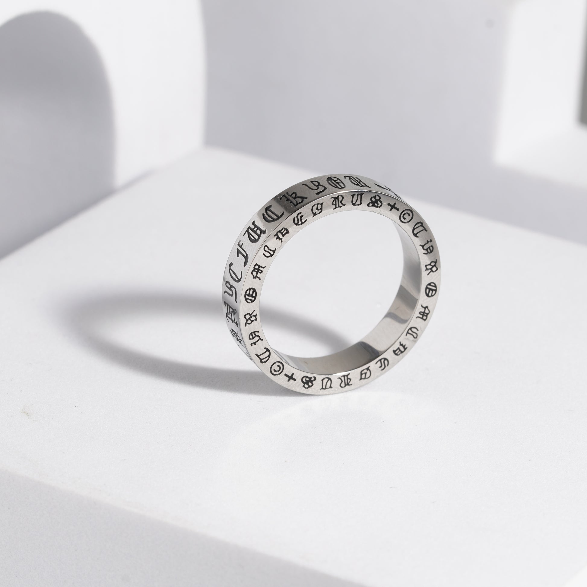 554 Oxidised Ring For Men