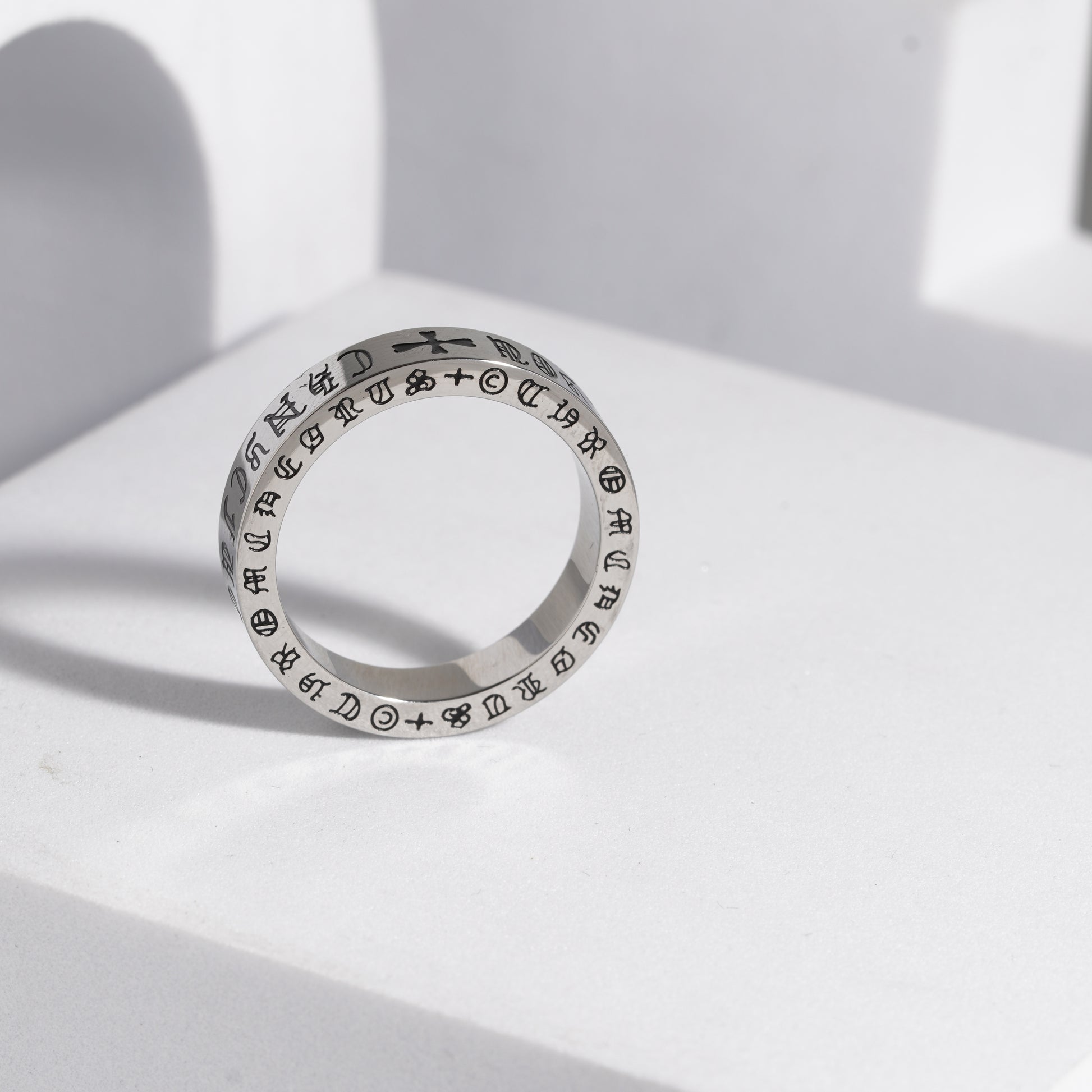 554 Oxidised Ring For Men