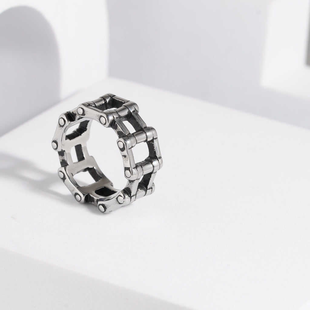 235 Oxidised Ring For Men