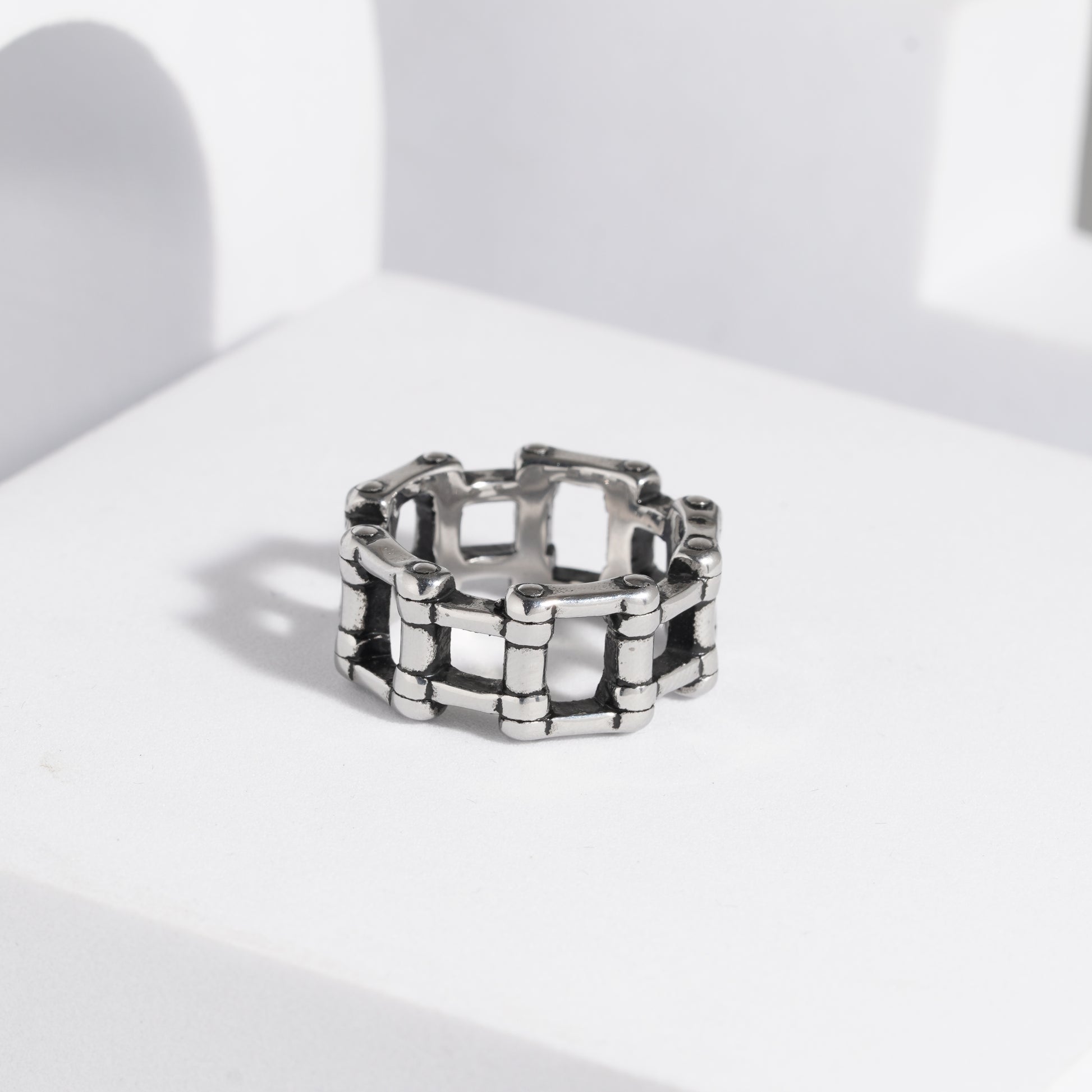 235 Oxidised Ring For Men