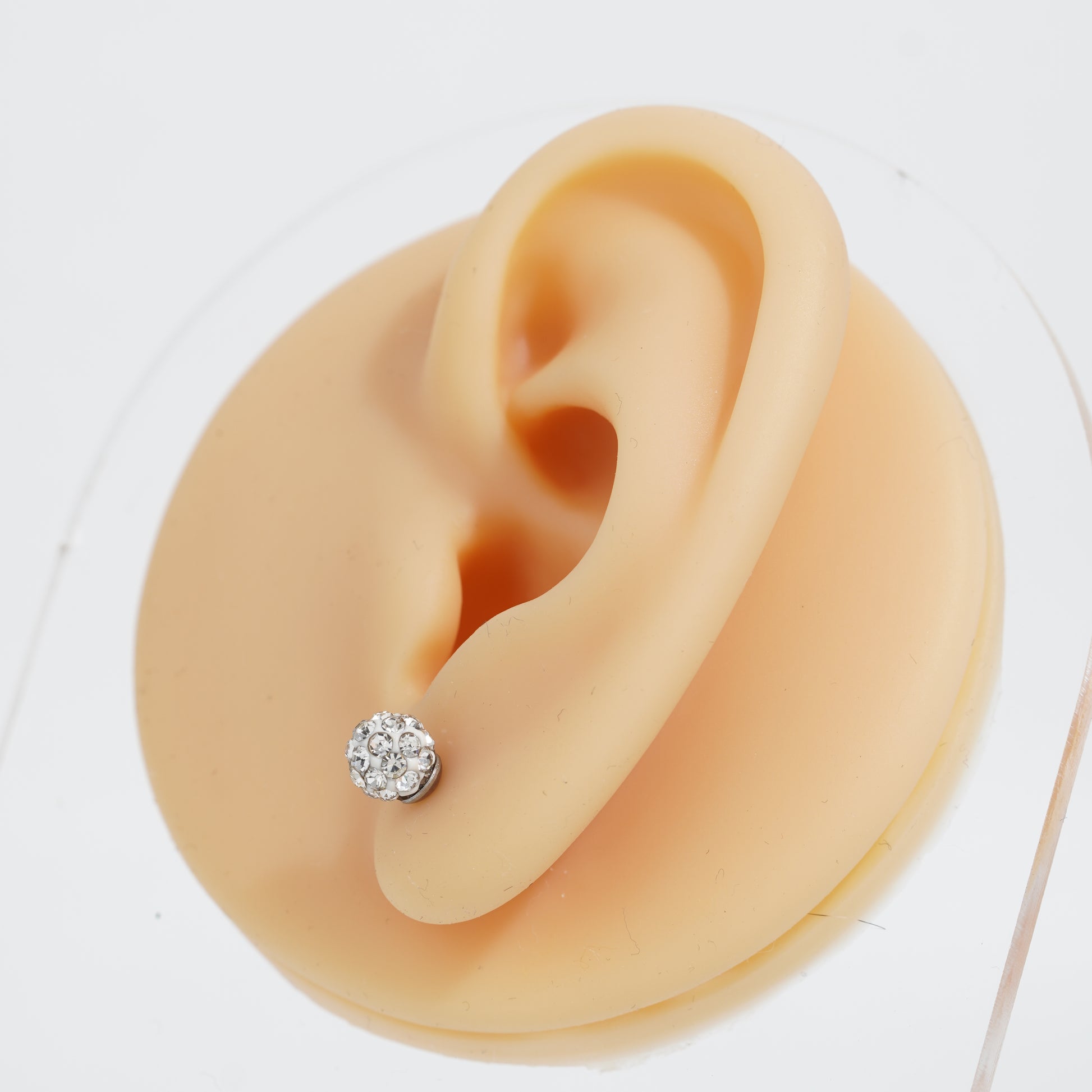 2: Ball Cuban Zircon Diamound Studs UNISEX Set of 20pcs.