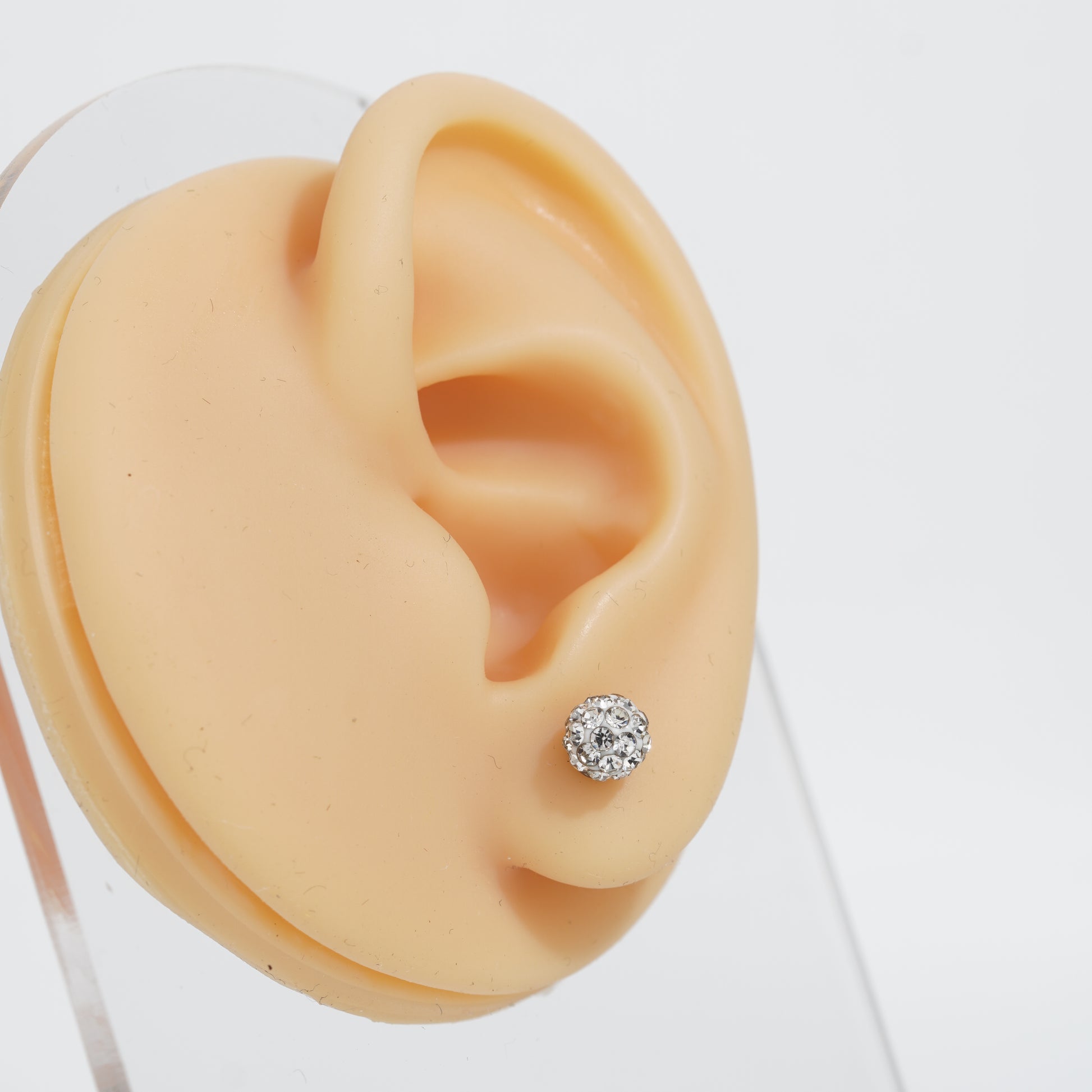 2: Ball Cuban Zircon Diamound Studs UNISEX Set of 20pcs.