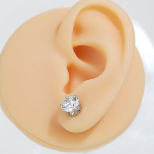 10.2: Mid Bold Round Cuban Zircon Diamound Studs UNISEX Set of 20pcs. (3 MM) (Copy)