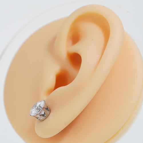 10.2: Mid Bold Round Cuban Zircon Diamound Studs UNISEX Set of 20pcs. (3 MM) (Copy)