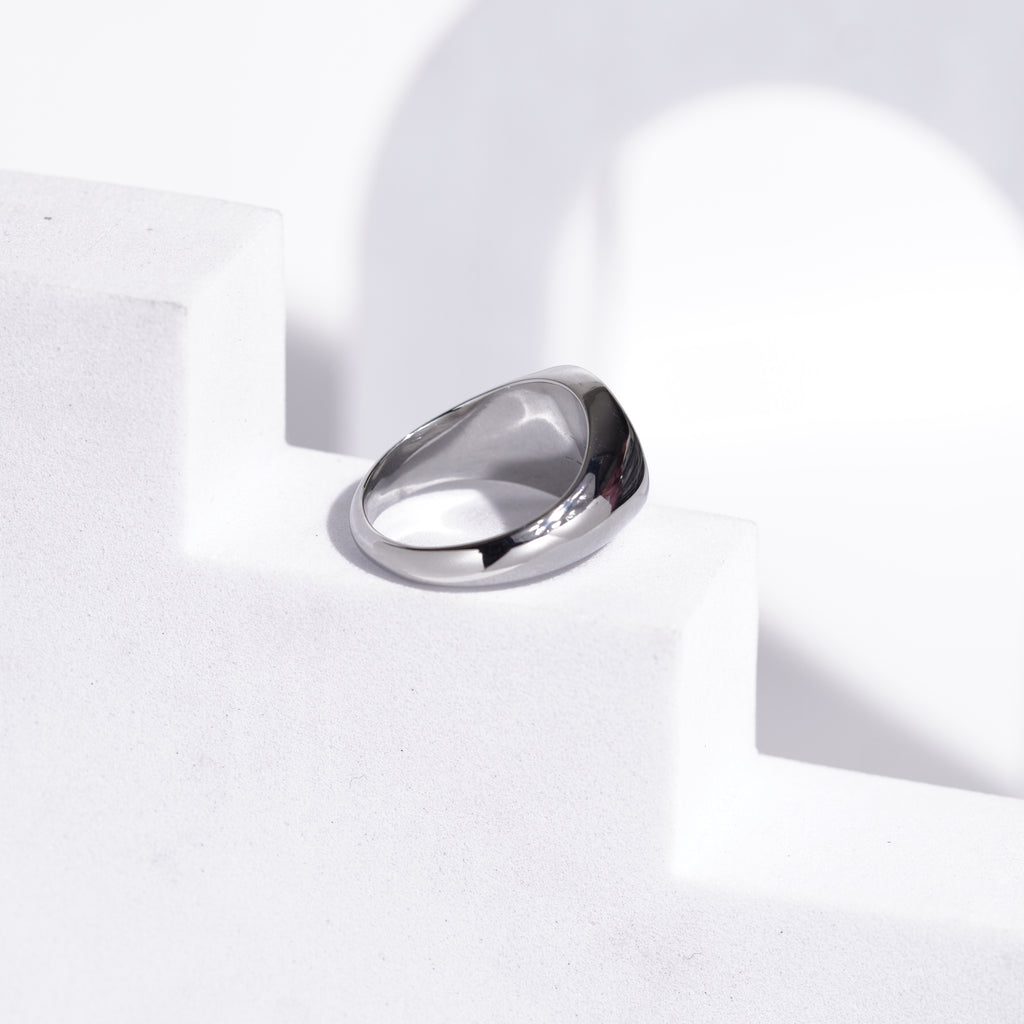 (96) Erupted pattern ring for mens